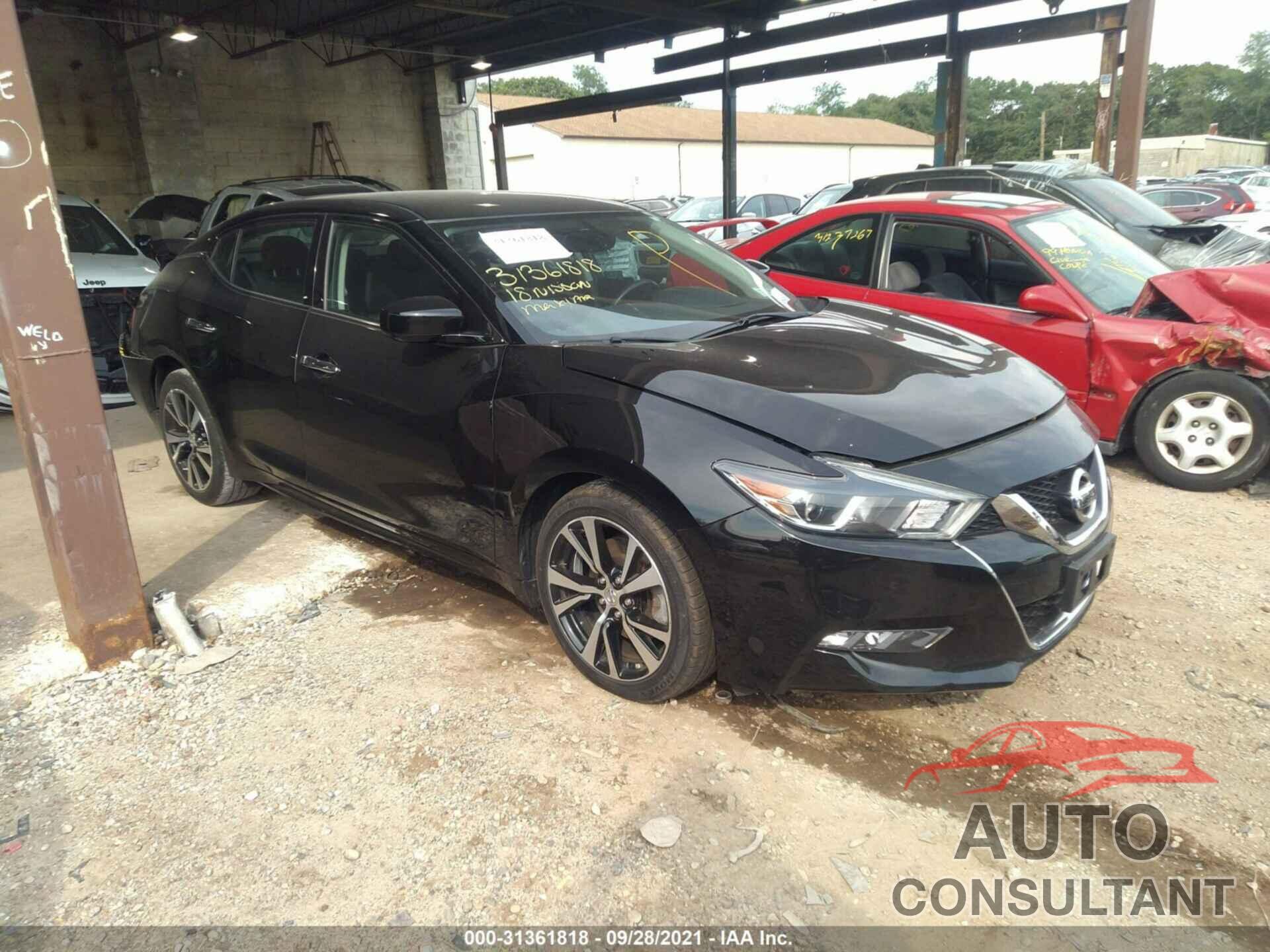 NISSAN MAXIMA 2018 - 1N4AA6APXJC367784