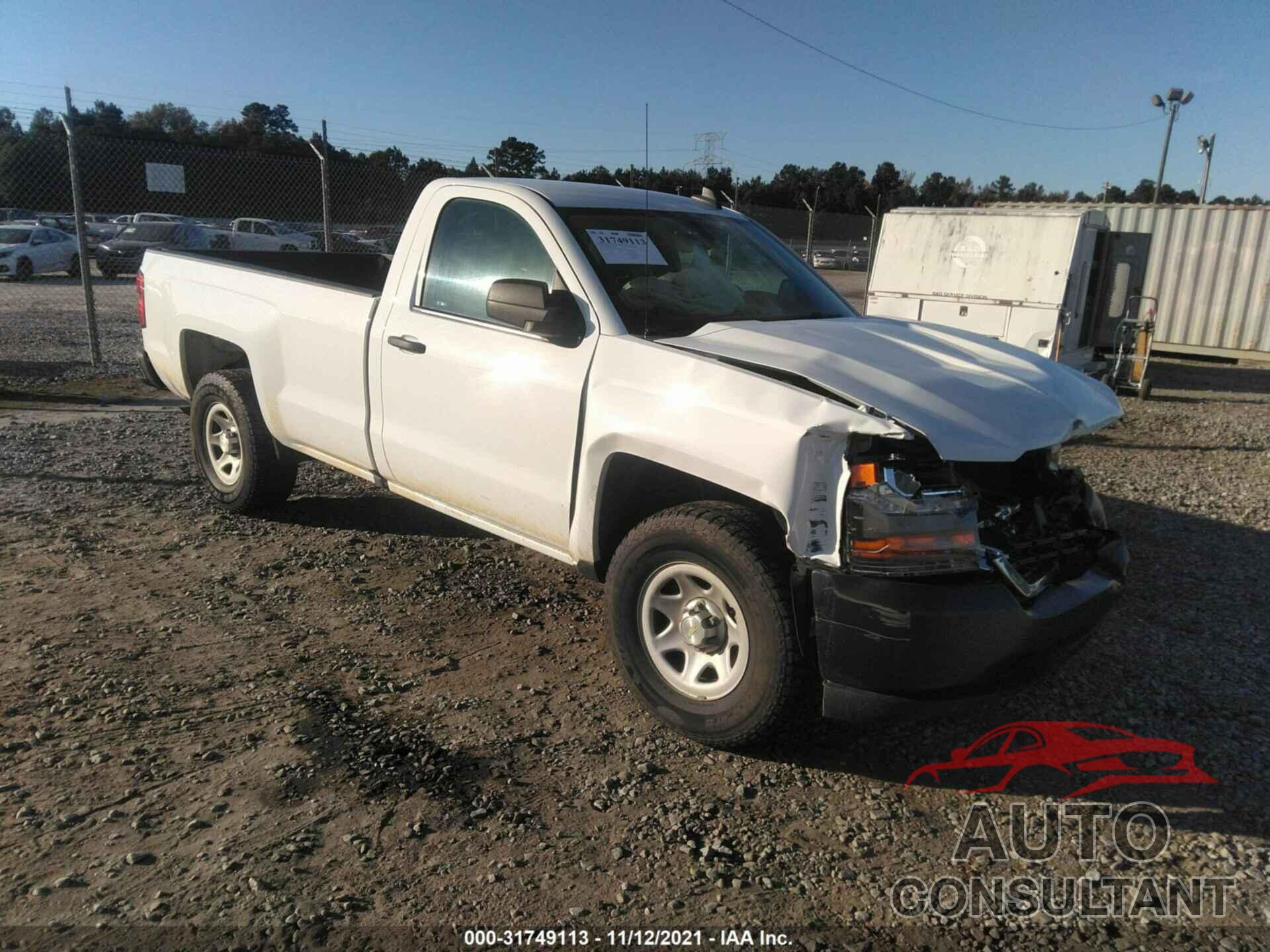 CHEVROLET SILVERADO 1500 2016 - 1GCNCNEC1GZ321287