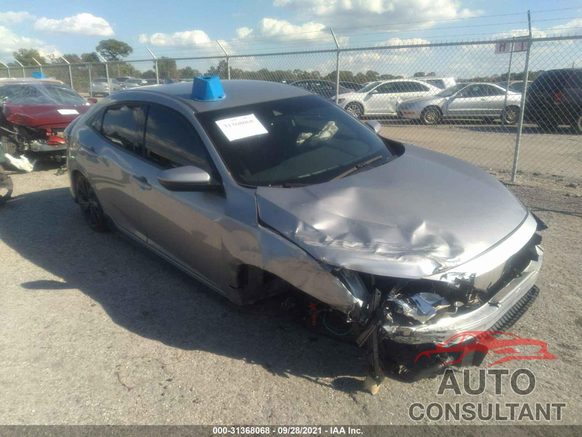 HONDA CIVIC HATCHBACK 2019 - SHHFK7G48KU222021