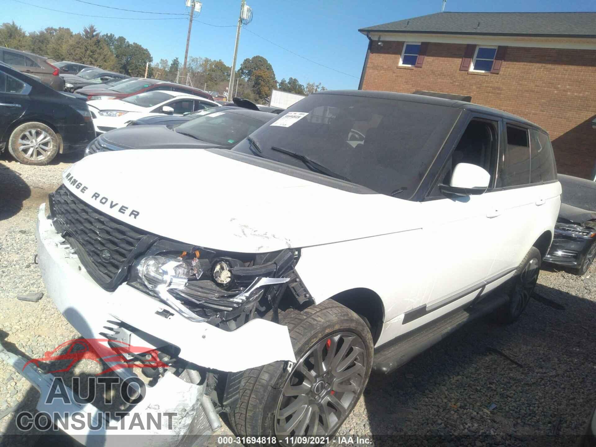 LAND ROVER RANGE ROVER 2016 - SALGS2VF4GA280410