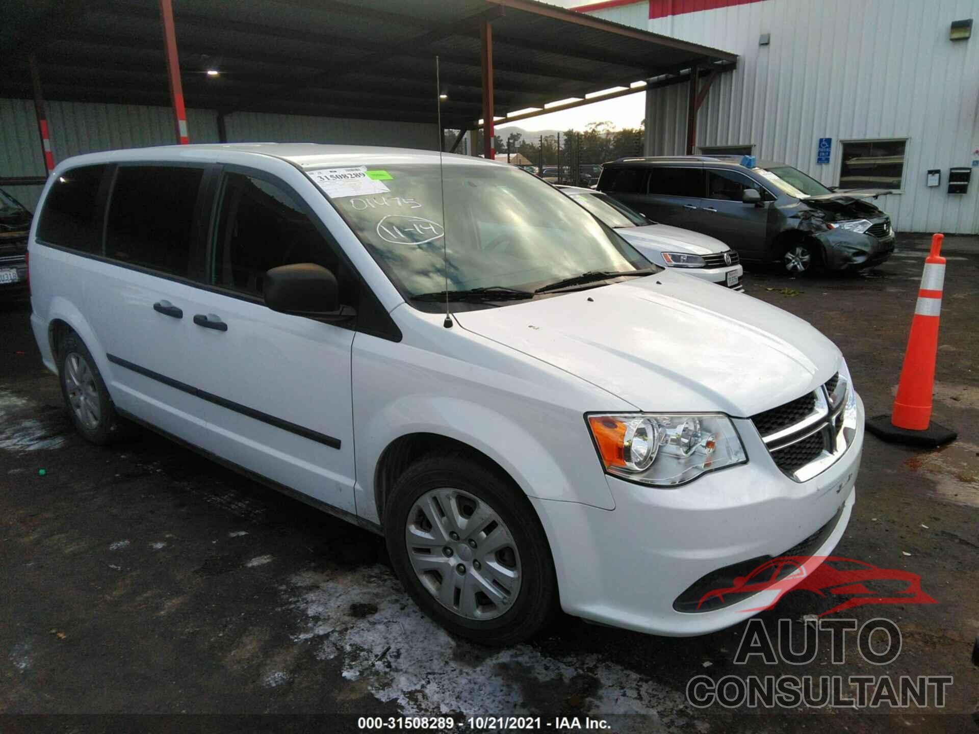 DODGE GRAND CARAVAN 2016 - 2C4RDGBG1GR103488