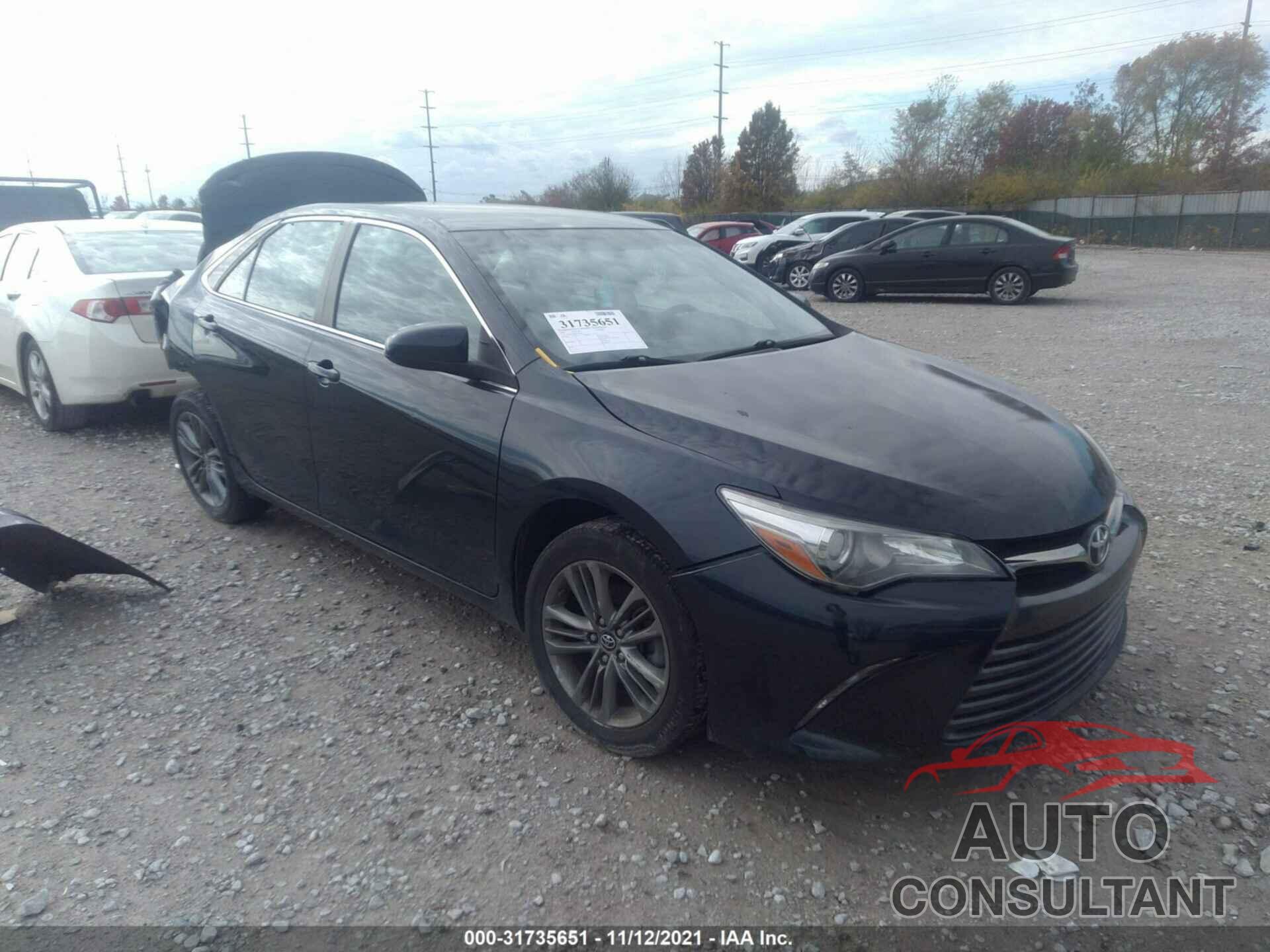 TOYOTA CAMRY 2016 - 4T1BF1FK4GU266609