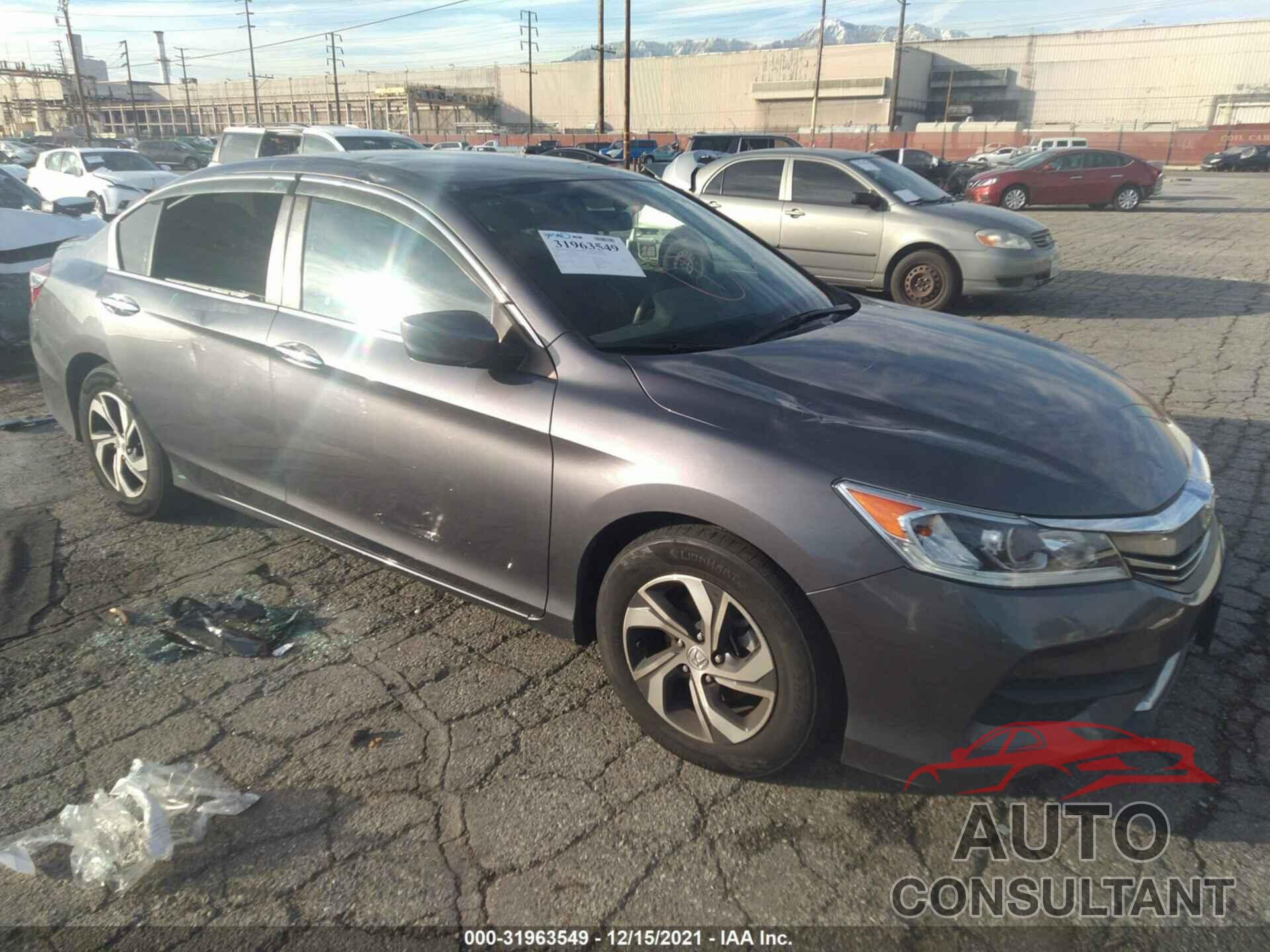 HONDA ACCORD SEDAN 2017 - 1HGCR2F31HA263301