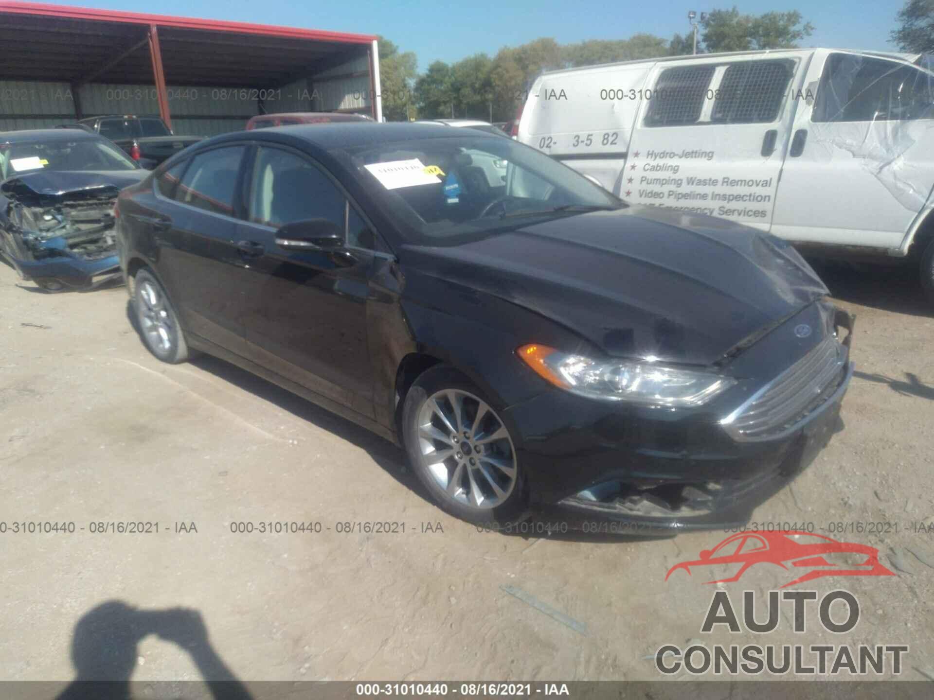 FORD FUSION 2017 - 3FA6P0H74HR199966