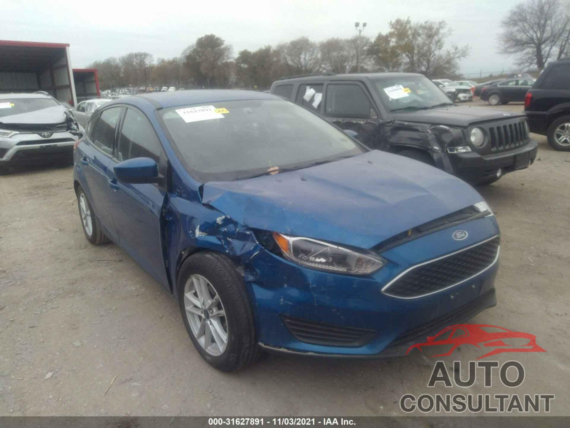 FORD FOCUS 2018 - 1FADP3K22JL223224