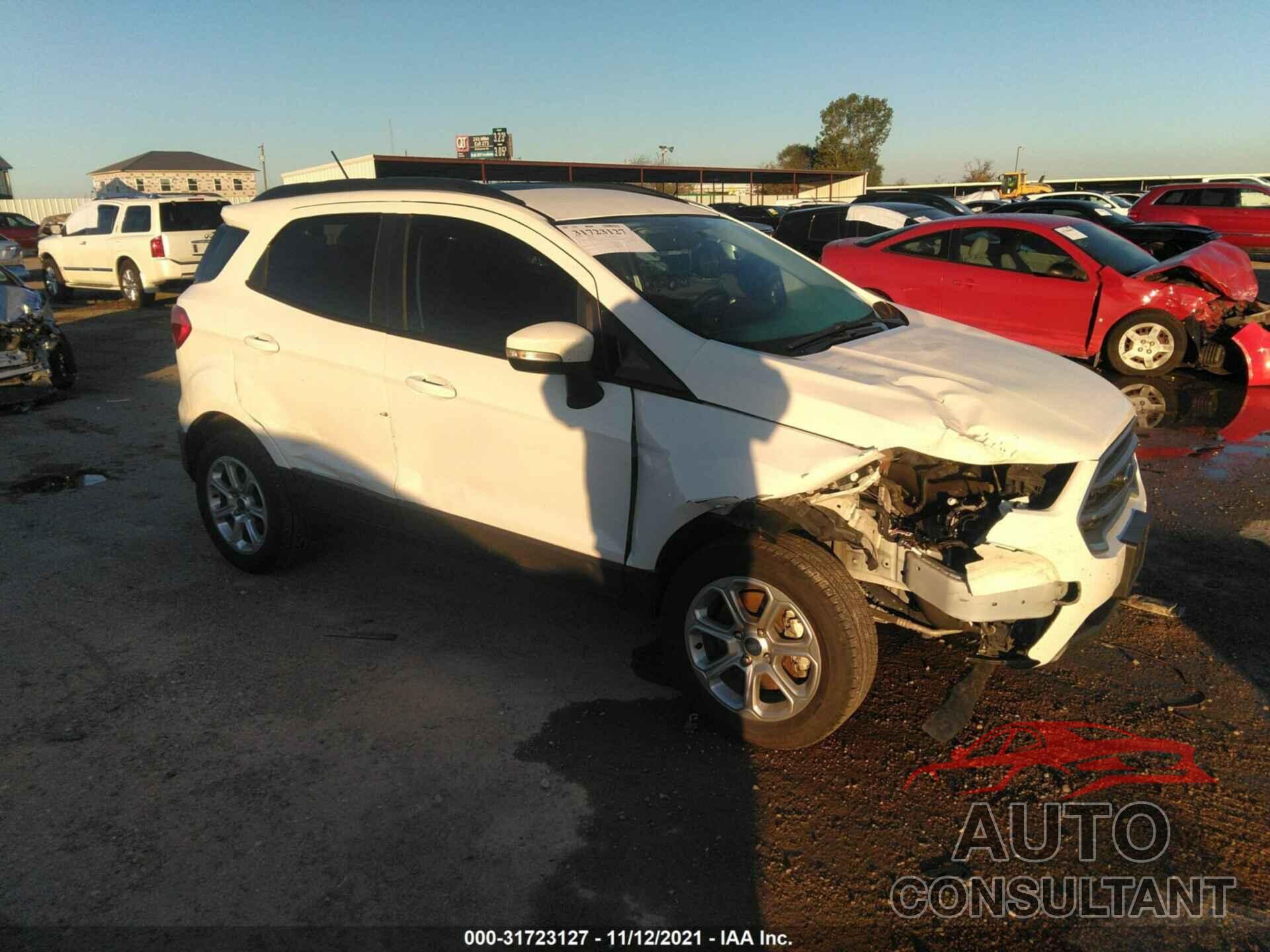 FORD ECOSPORT 2018 - MAJ3P1TE2JC229050