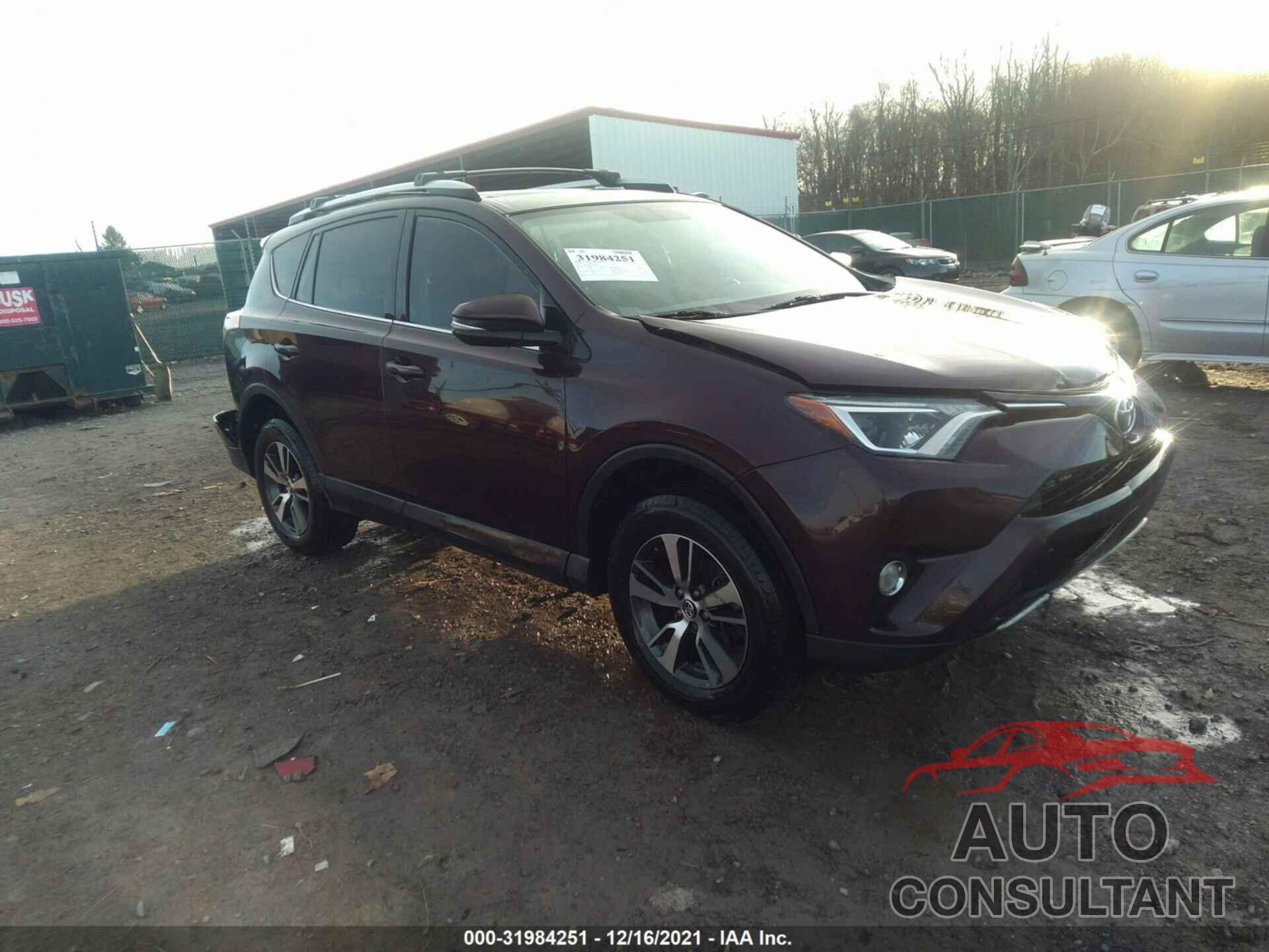 TOYOTA RAV4 2016 - 2T3RFREVXGW537544