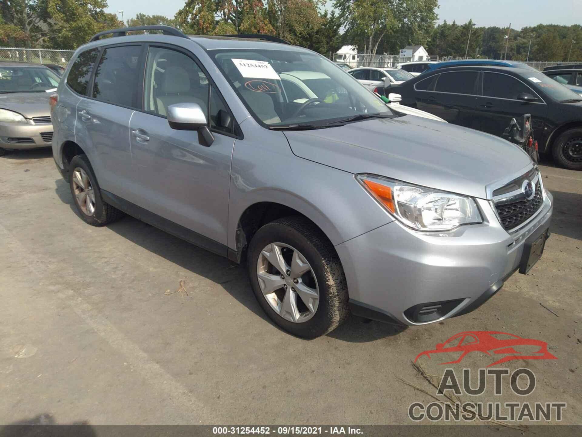 SUBARU FORESTER 2016 - JF2SJADC4GH562884