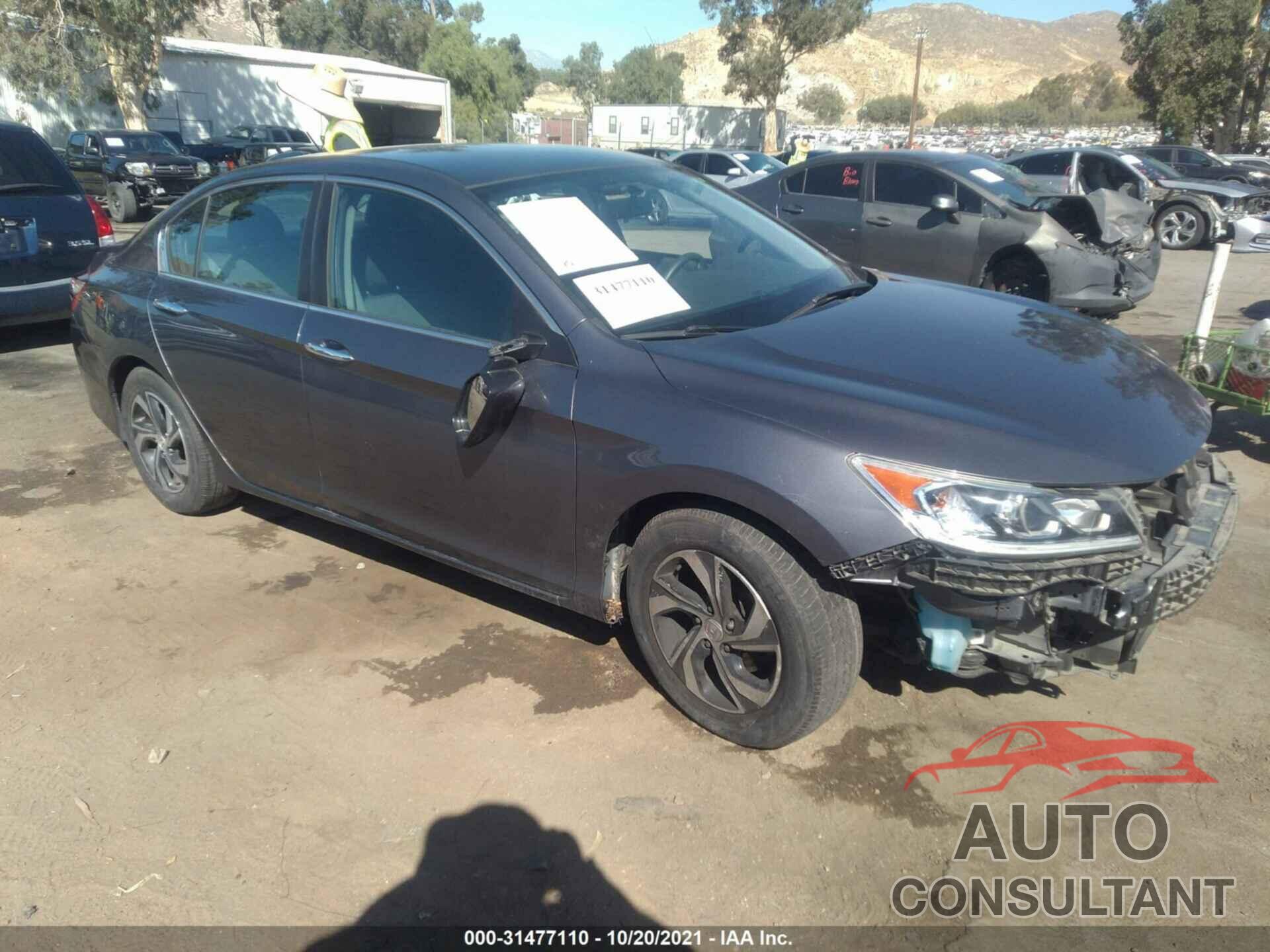 HONDA ACCORD SEDAN 2017 - 1HGCR2F32HA103833