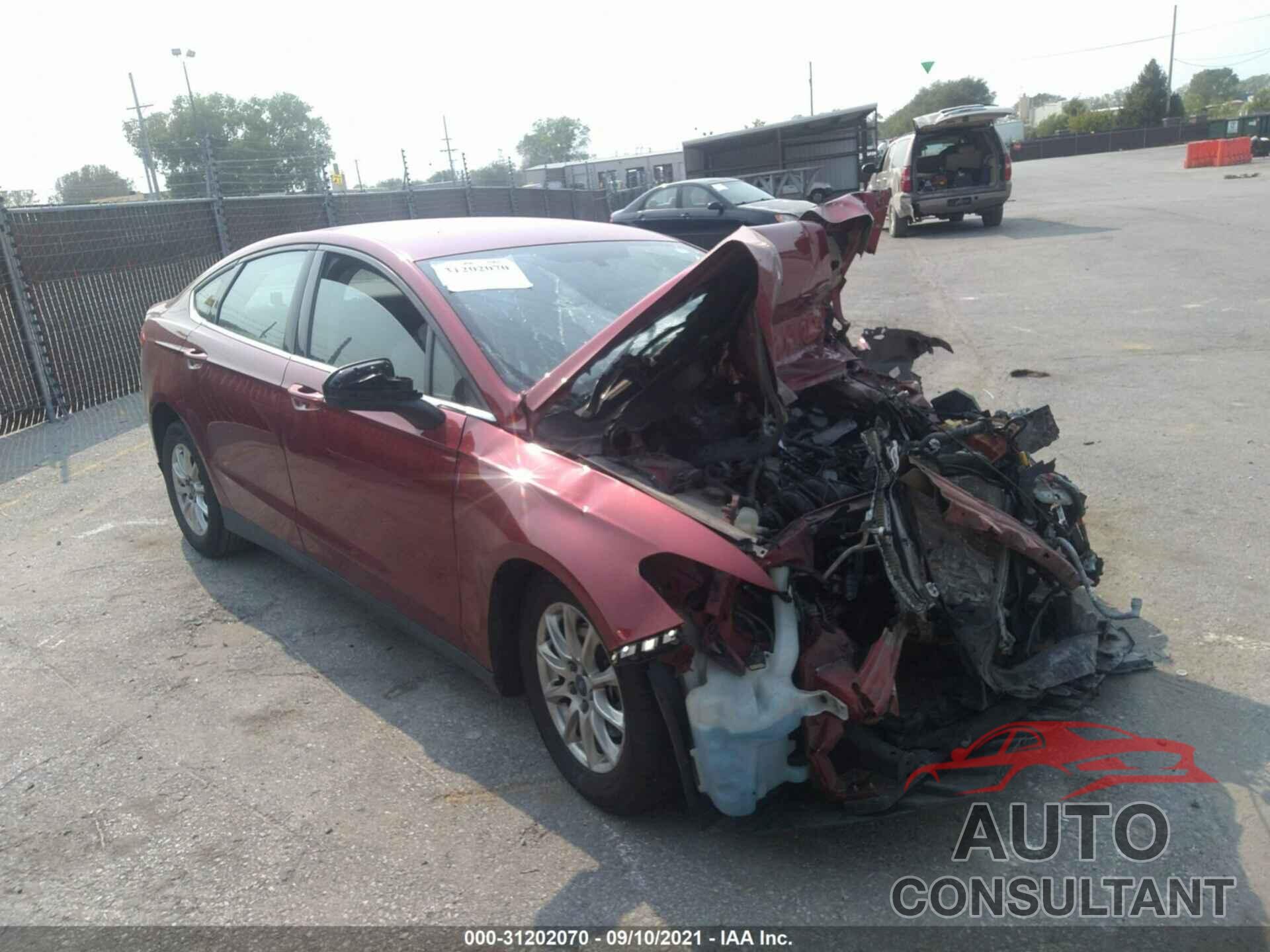 FORD FUSION 2016 - 3FA6P0G71GR172529