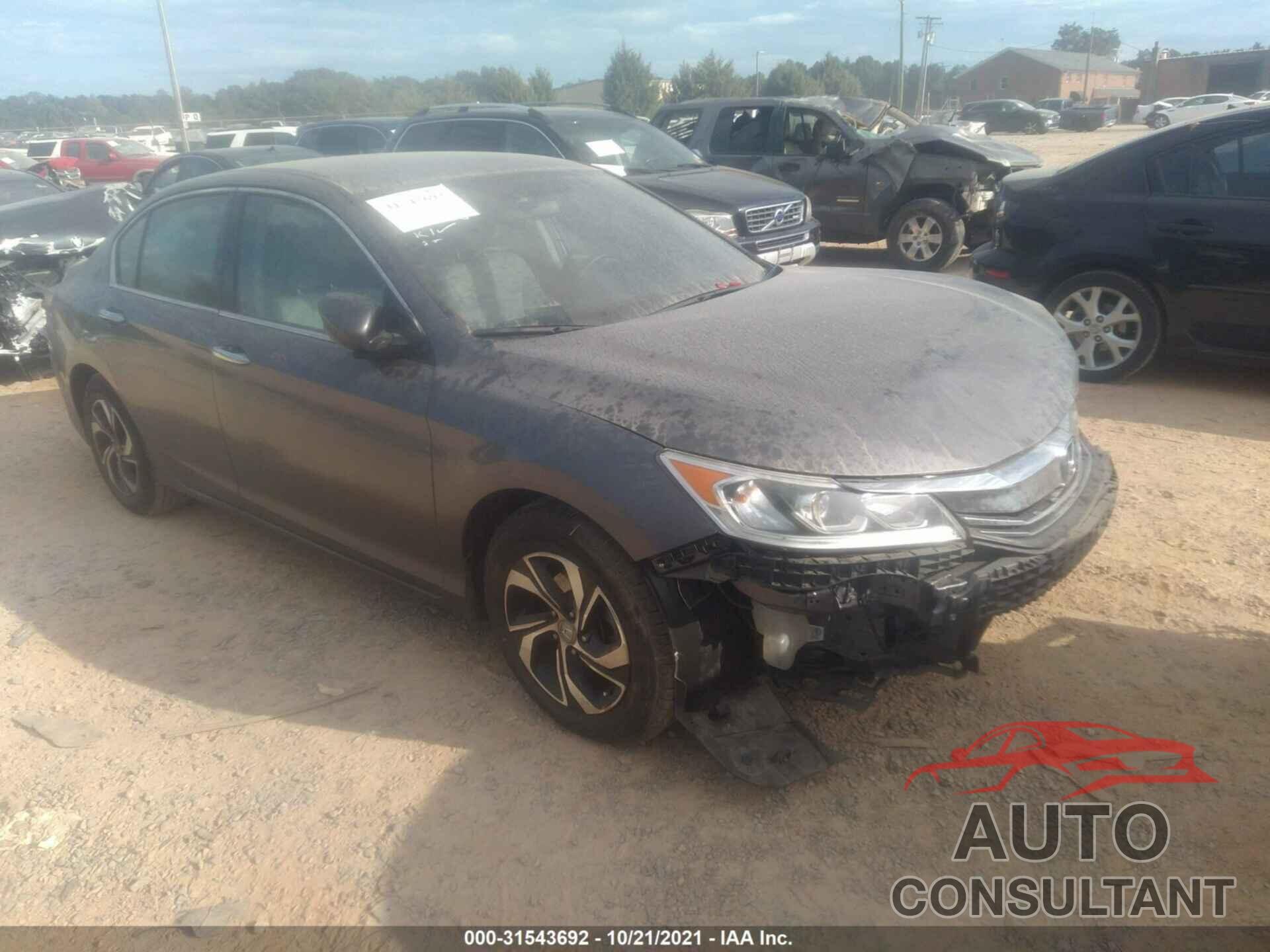HONDA ACCORD SEDAN 2016 - 1HGCR2F39GA053866