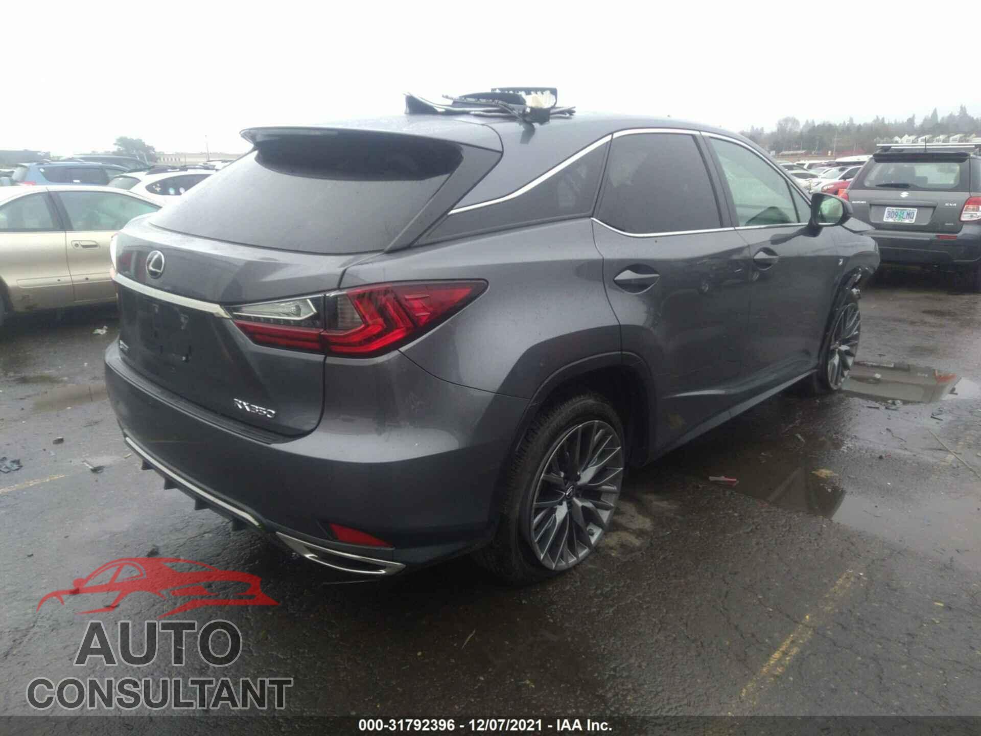 LEXUS RX 2020 - 2T2SZMDA5LC212858