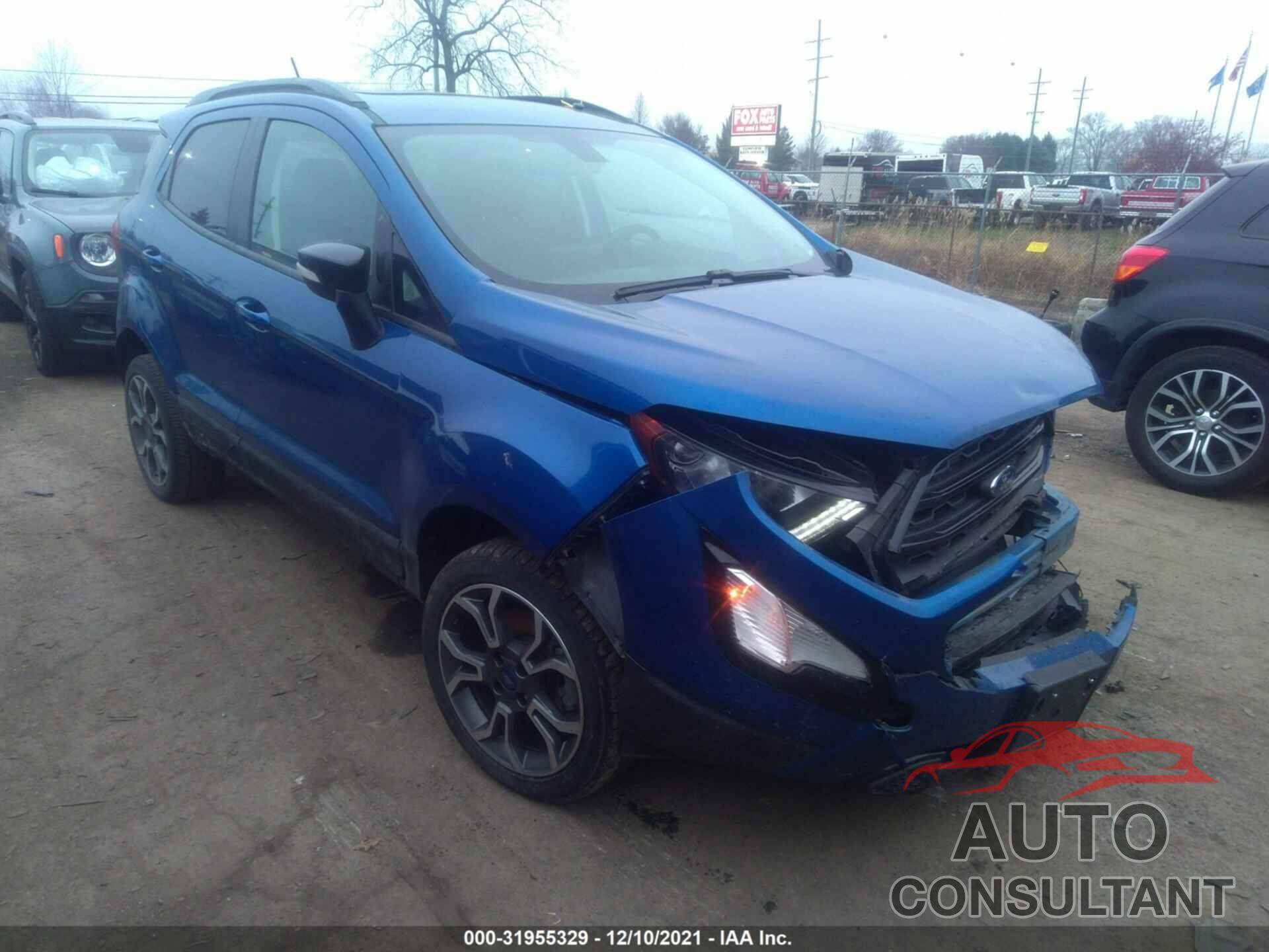 FORD ECOSPORT 2019 - MAJ6S3JL2KC288884