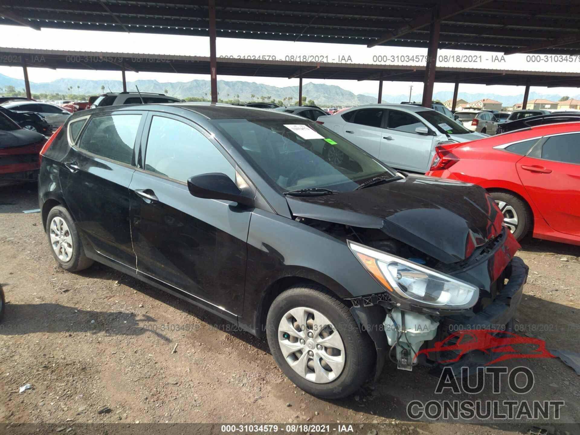 HYUNDAI ACCENT 2016 - KMHCT5AE5GU237240