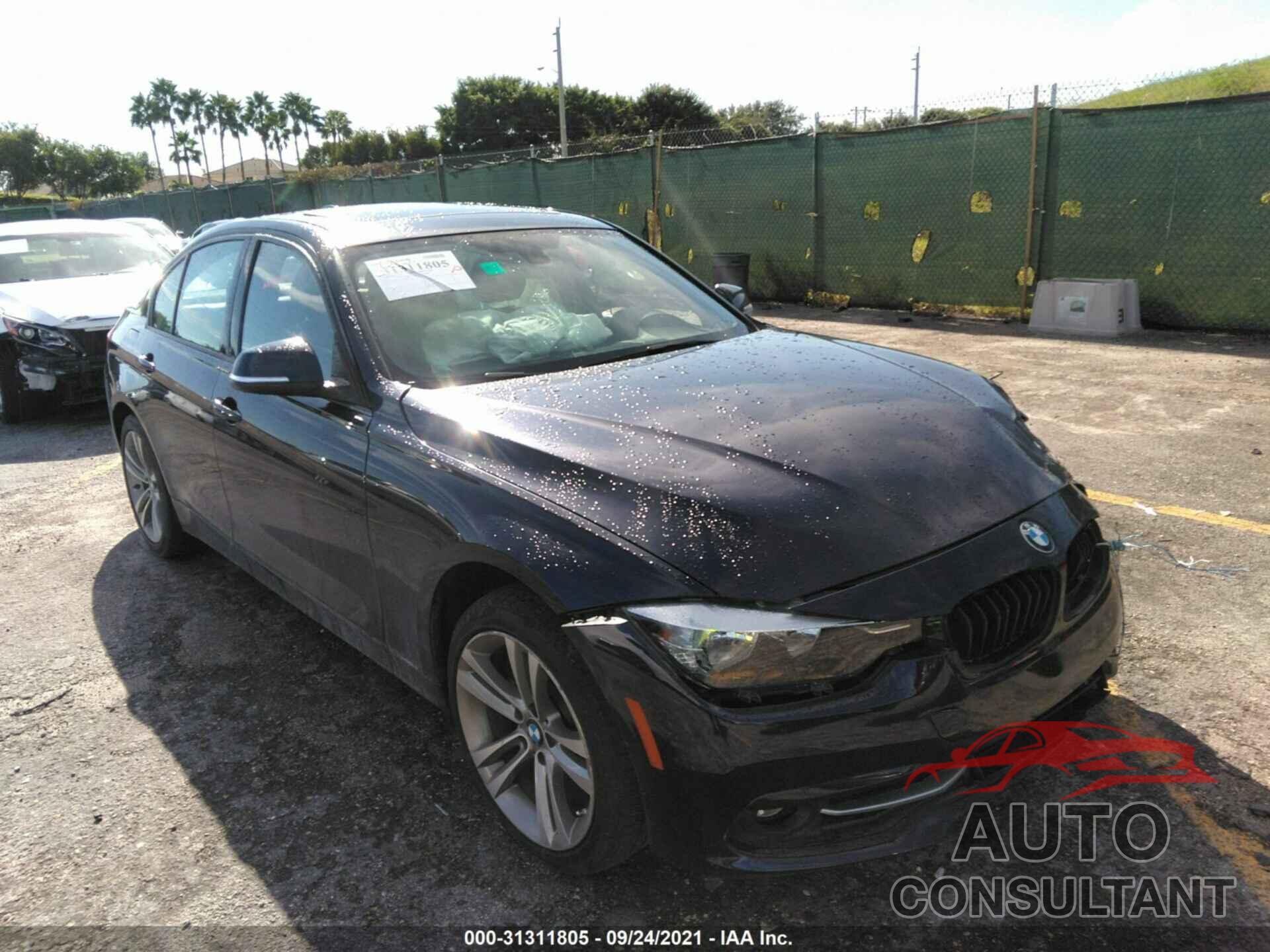 BMW 3 SERIES 2016 - WBA8E9G5XGNT88584