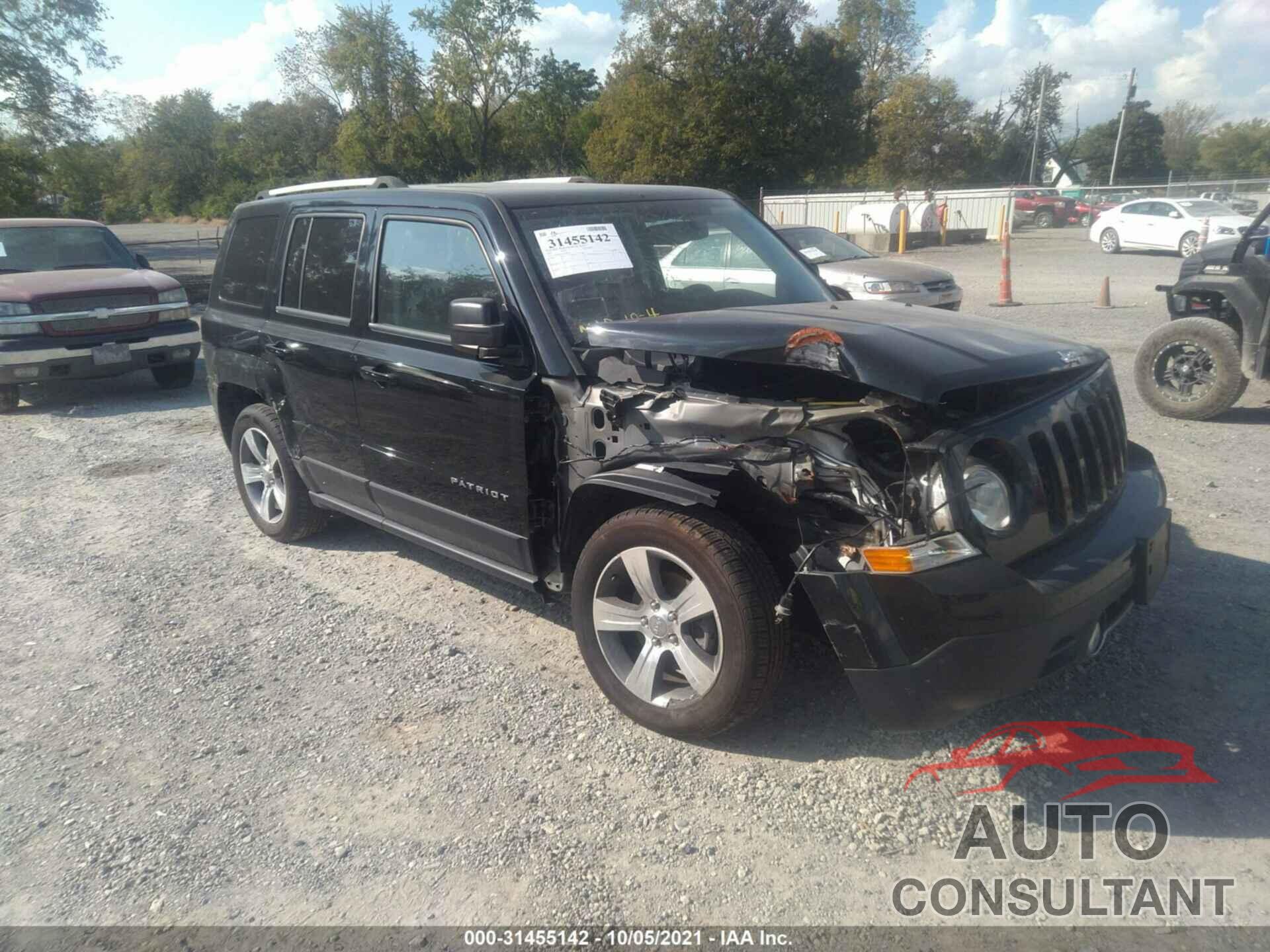 JEEP PATRIOT 2017 - 3KPFK4A76JE219027