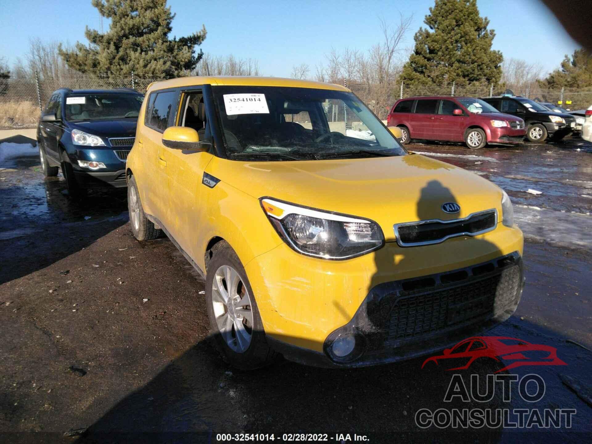 KIA SOUL 2016 - KNDJP3A54G7315400
