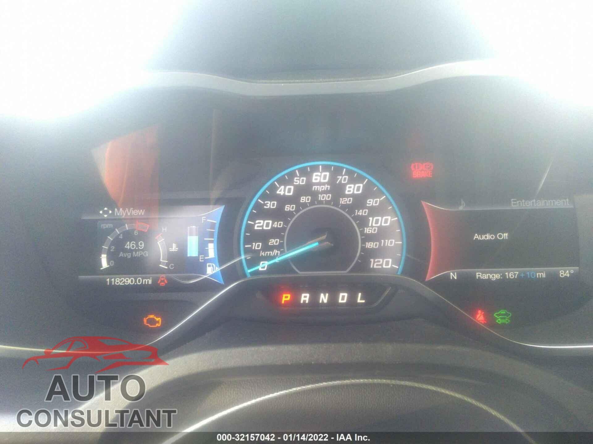 FORD C-MAX ENERGI 2017 - 1FADP5FU3HL106060