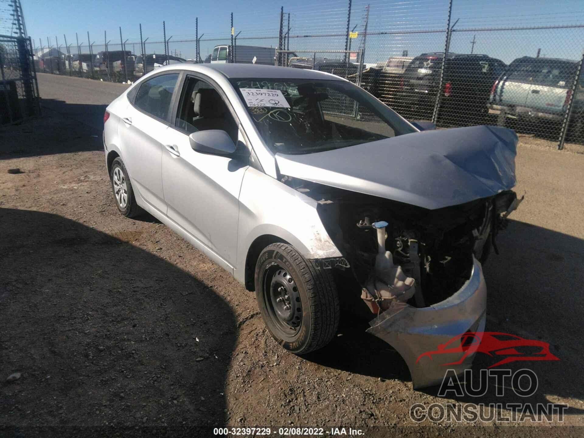 HYUNDAI ACCENT 2017 - KMHCT4AE0HU193501