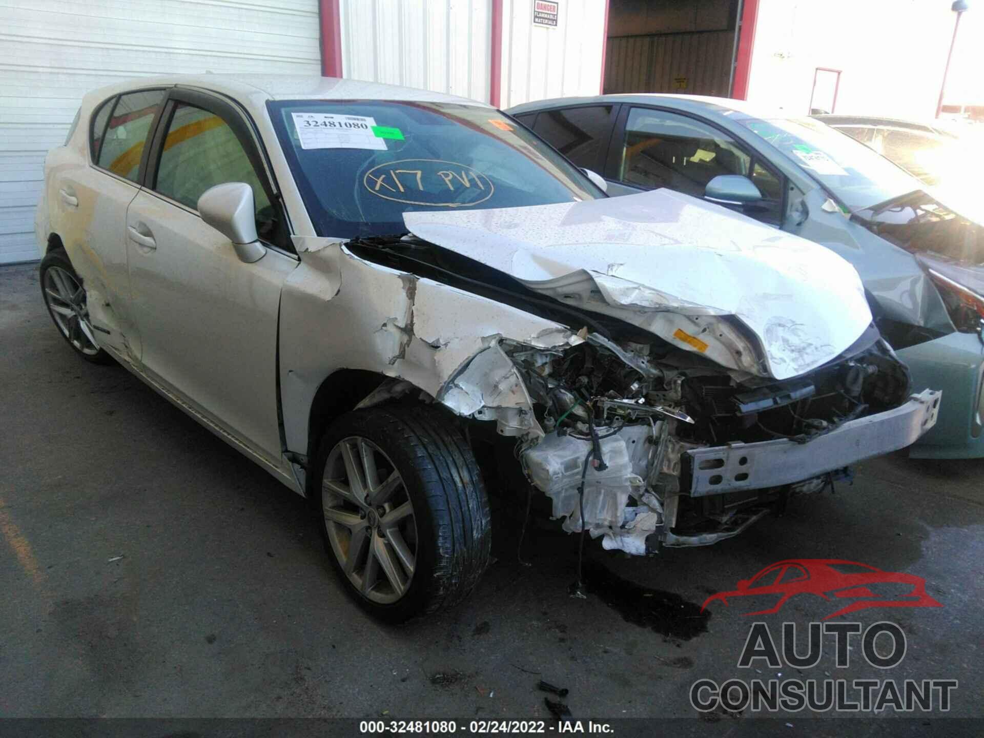 LEXUS CT 200H 2016 - JTHKD5BH8G2278235
