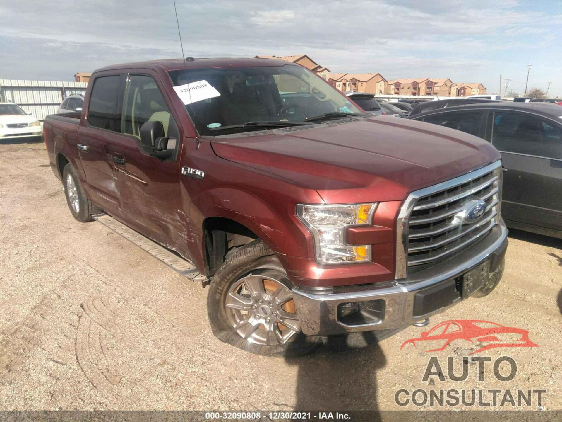 FORD F-150 2016 - 1FTEW1CG9GKF30761