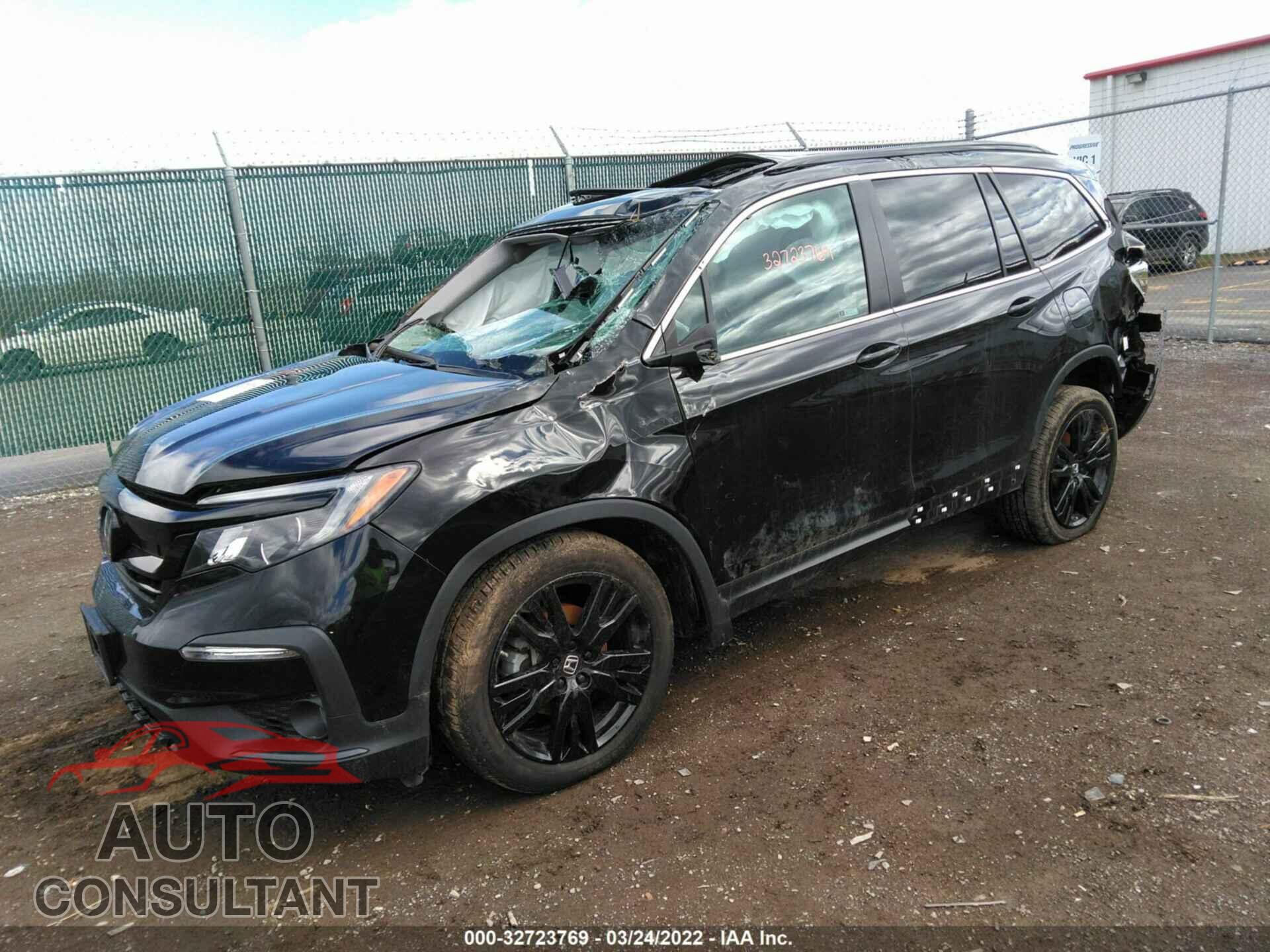 HONDA PILOT 2021 - 5FNYF6H21MB016838