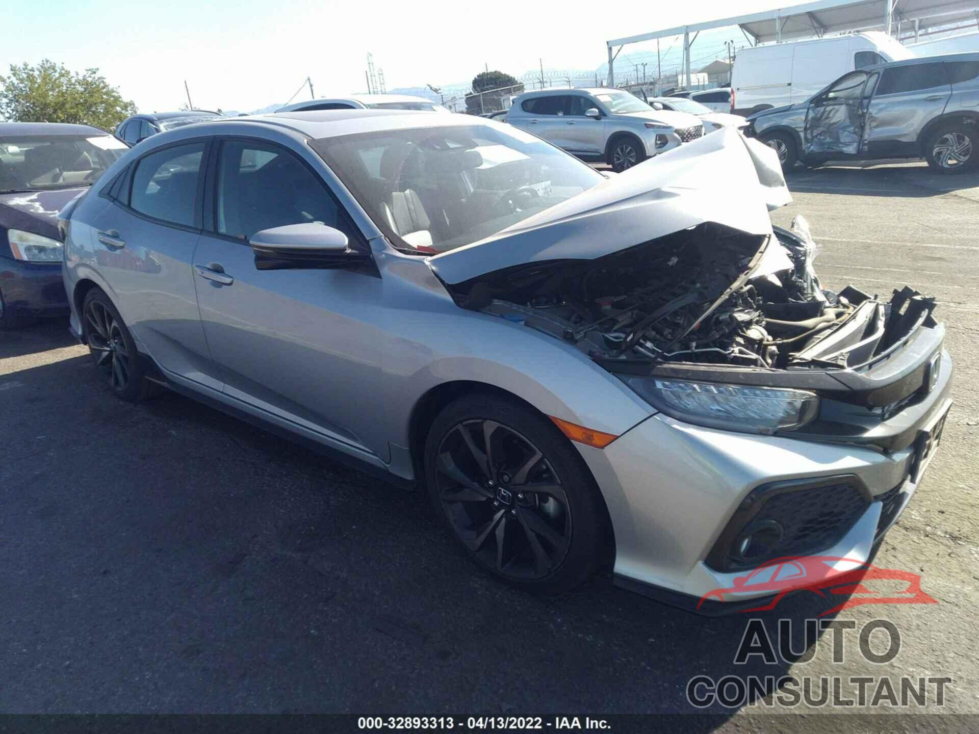 HONDA CIVIC HATCHBACK 2017 - SHHFK7H93HU422081