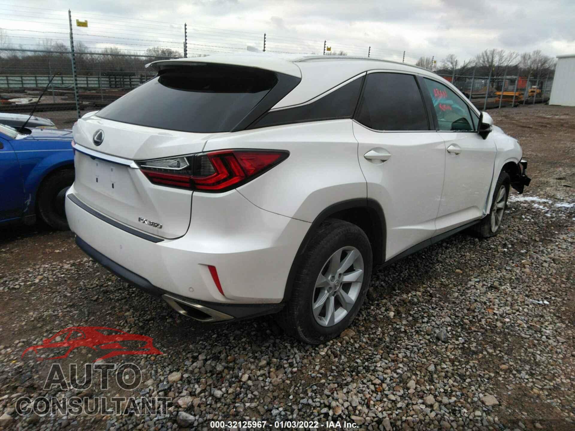 LEXUS RX 2017 - 2T2BZMCA3HC110774