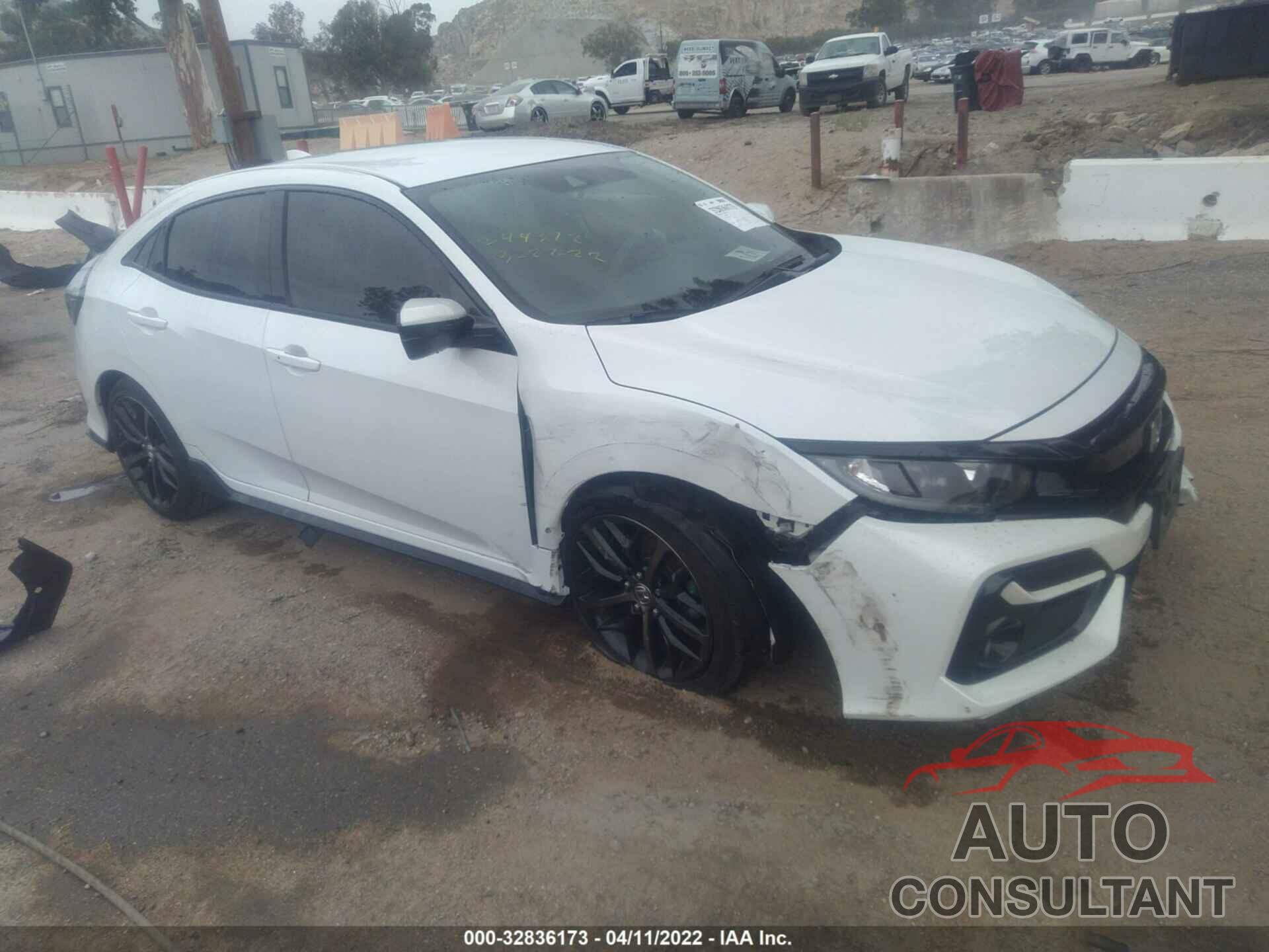 HONDA CIVIC HATCHBACK 2020 - SHHFK7H43LU401390