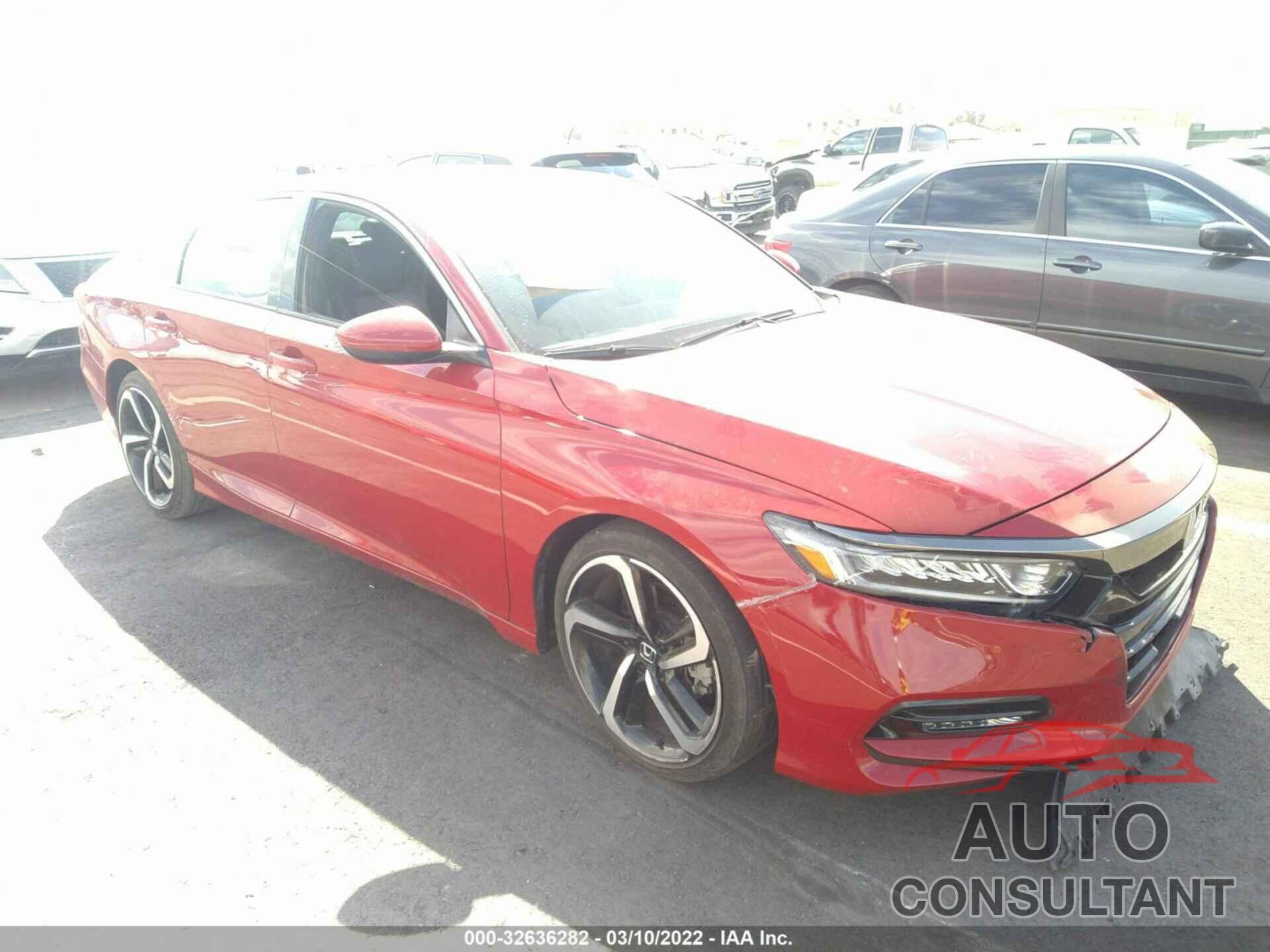 HONDA ACCORD SEDAN 2018 - 1HGCV1F31JA223666