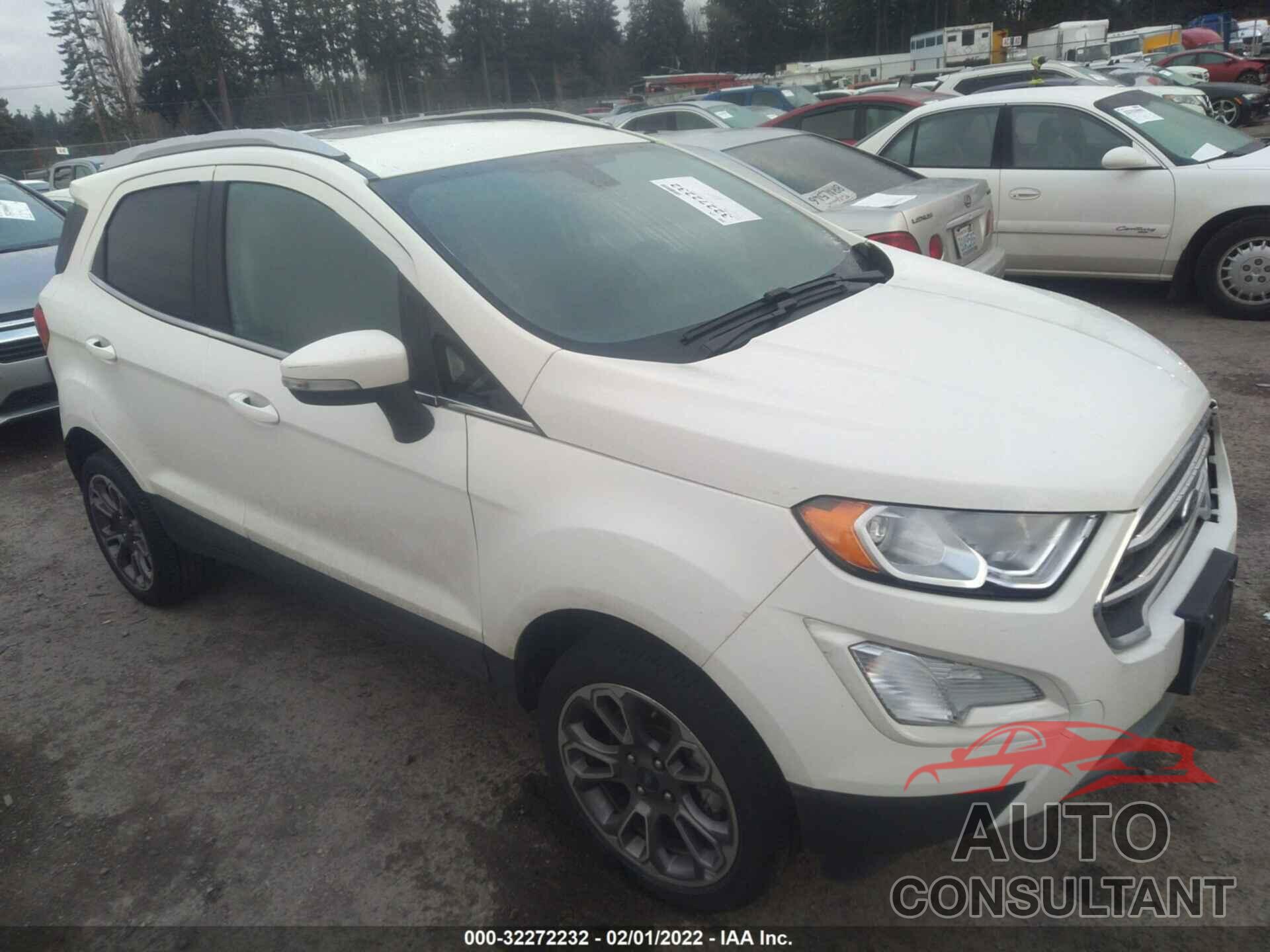 FORD ECOSPORT 2020 - MAJ6S3KL3LC354231