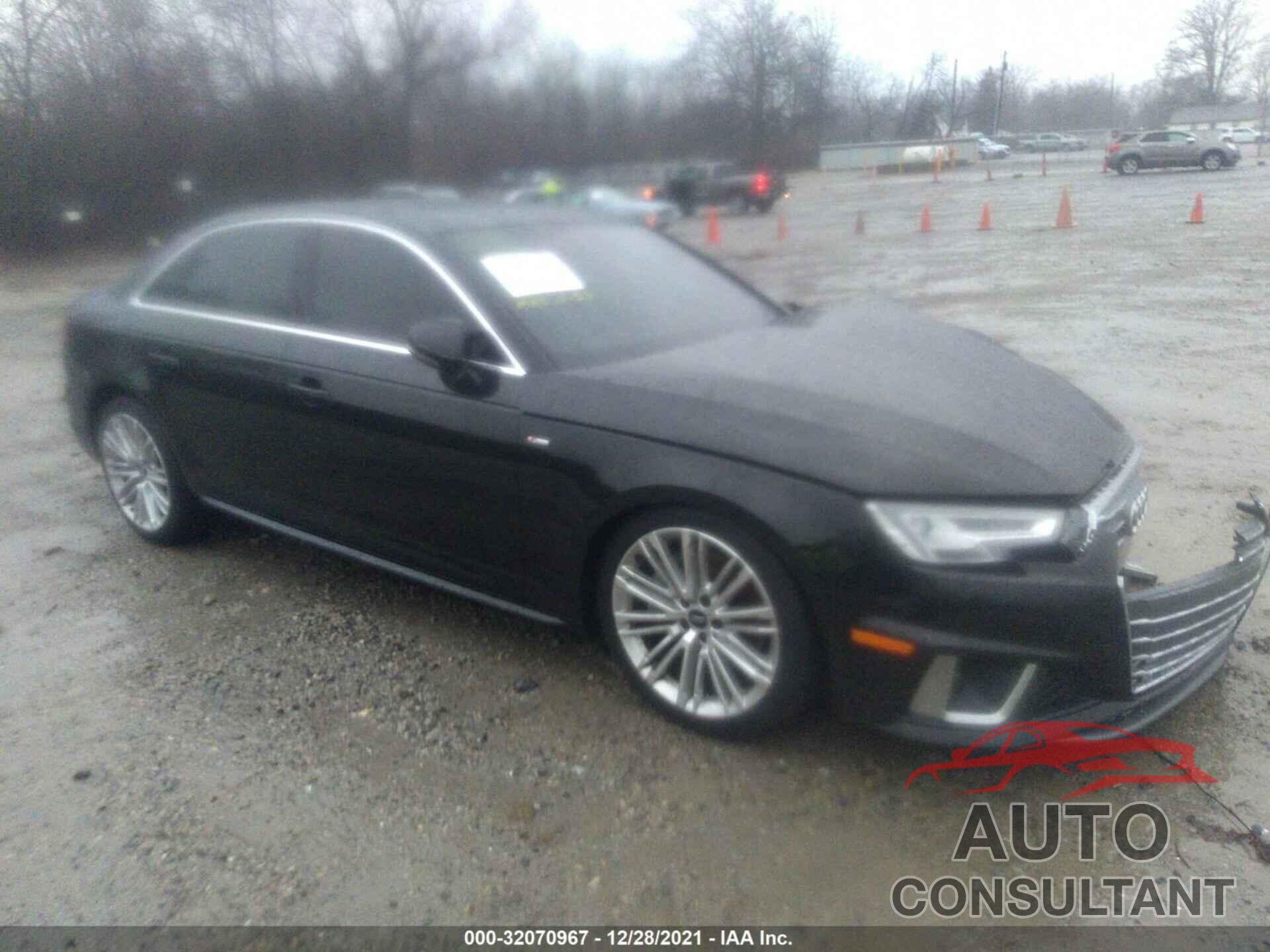 AUDI A4 2019 - WAUENAF4XKN002073