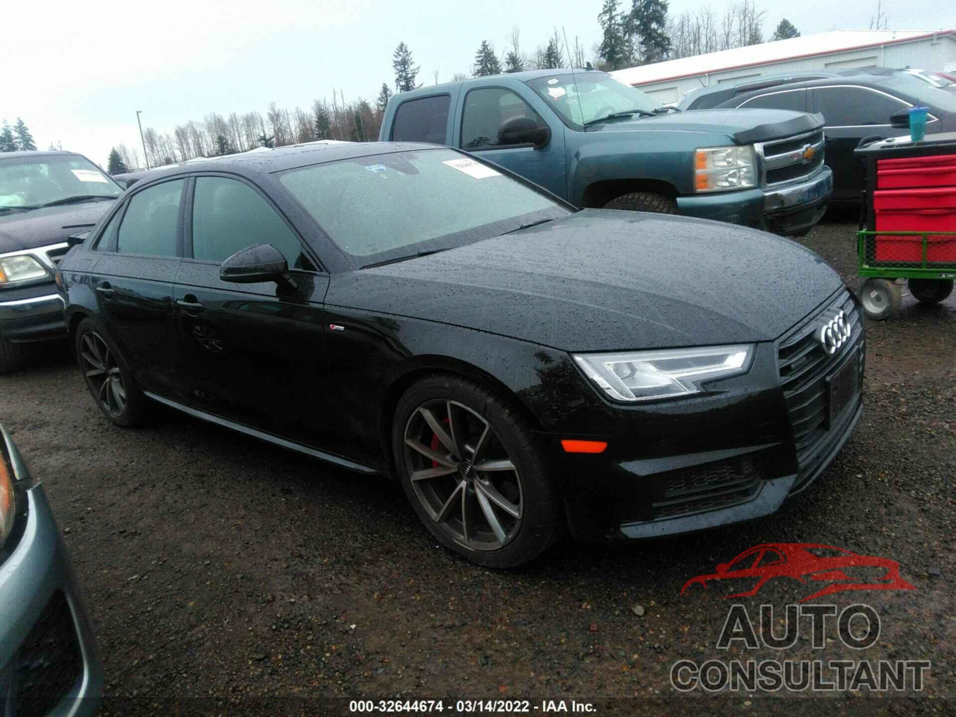 AUDI A4 2018 - WAUENAF40JA070193