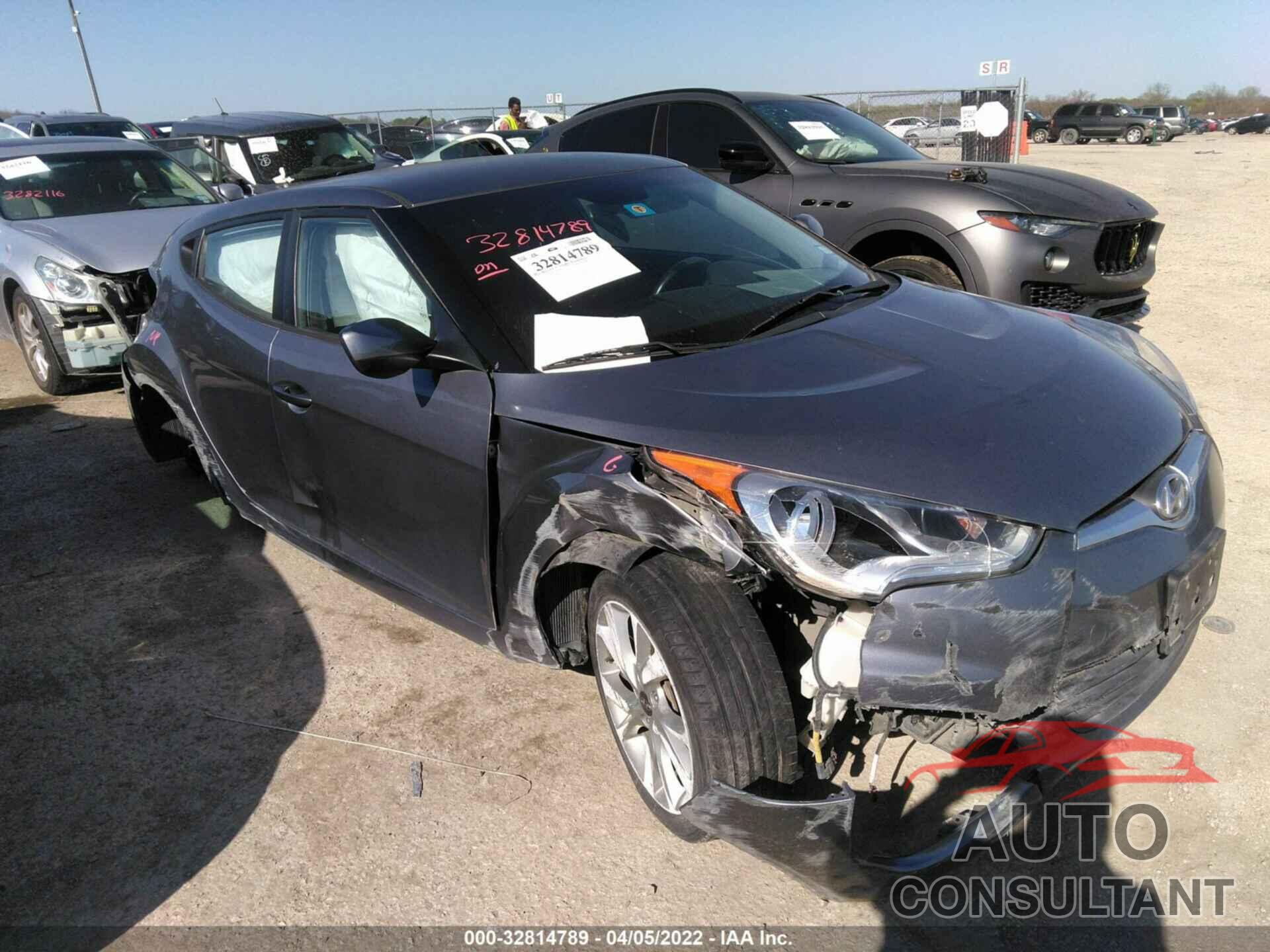 HYUNDAI VELOSTER 2017 - KMHTC6AD8HU305075