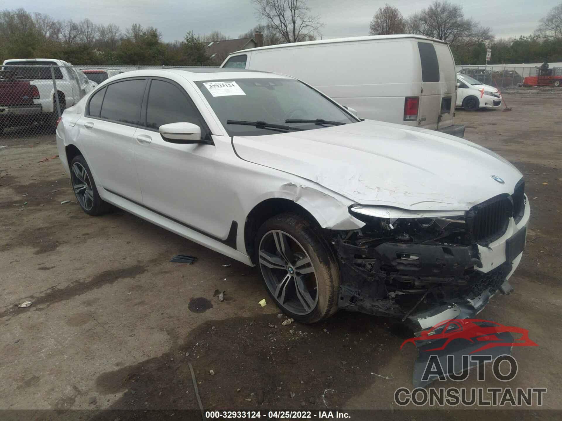 BMW 7 SERIES 2016 - WBA7E2C57GG548076