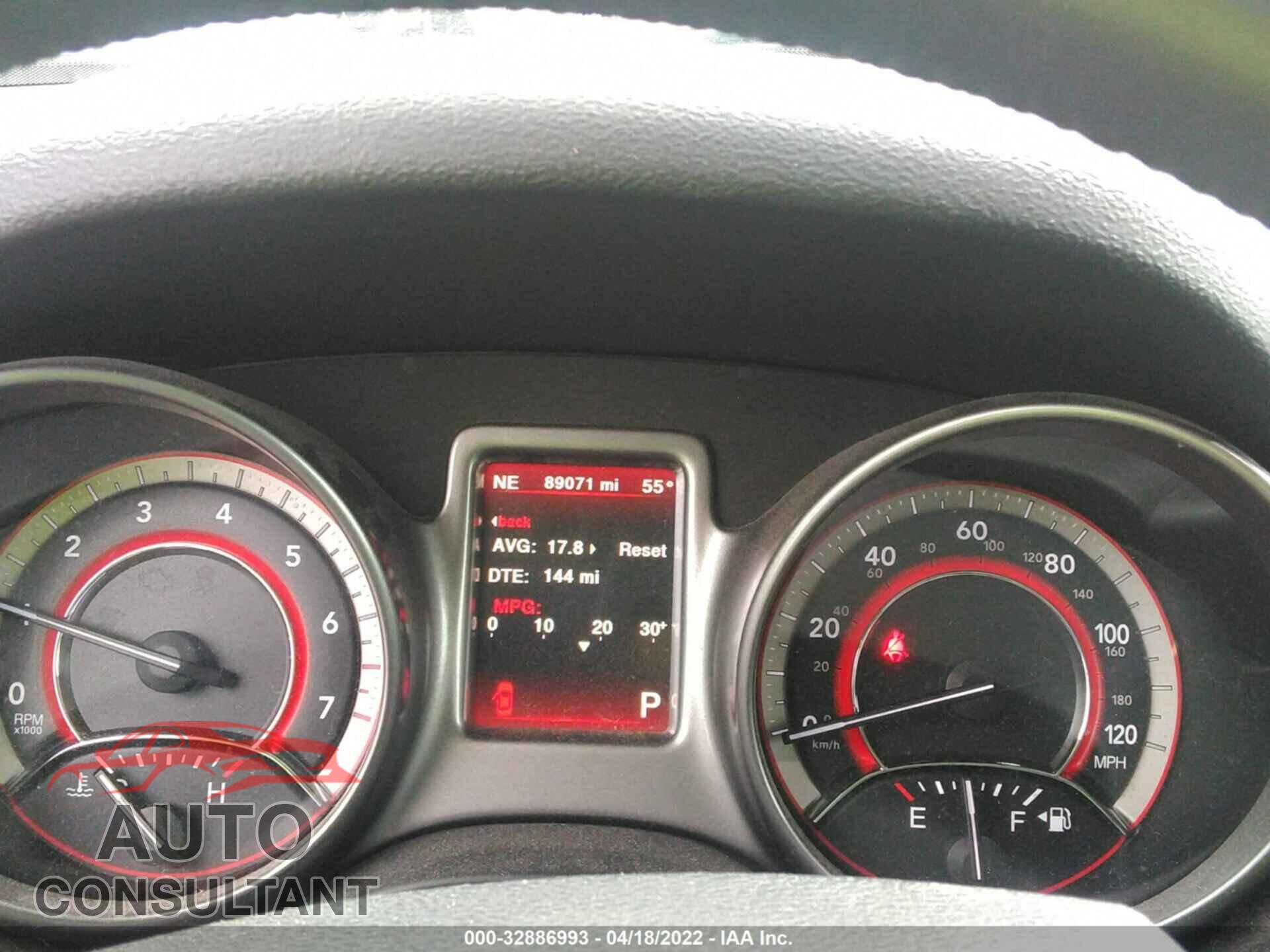 DODGE JOURNEY 2017 - 3C4PDDGG2HT583098