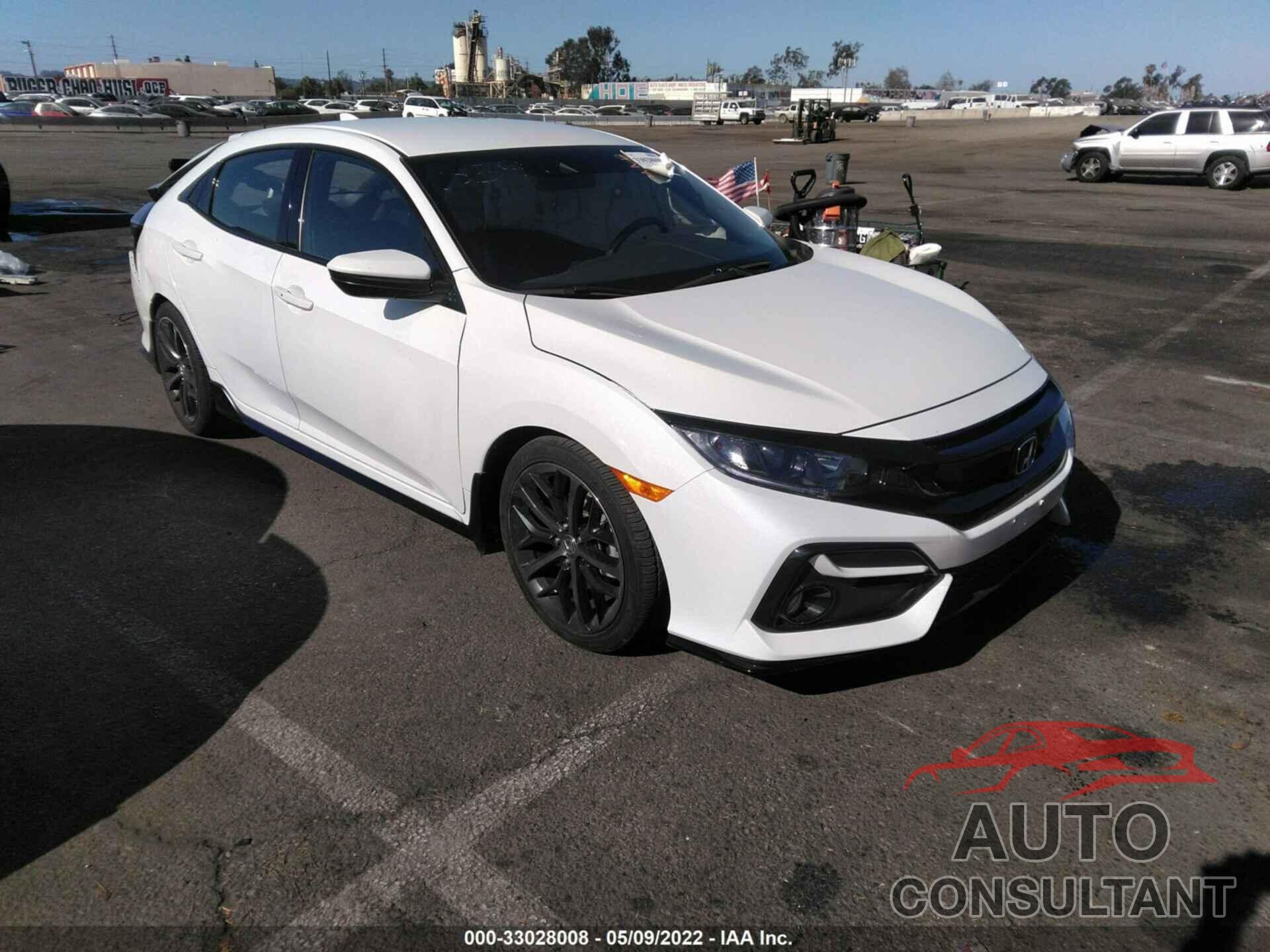 HONDA CIVIC HATCHBACK 2020 - SHHFK7H42LU422277