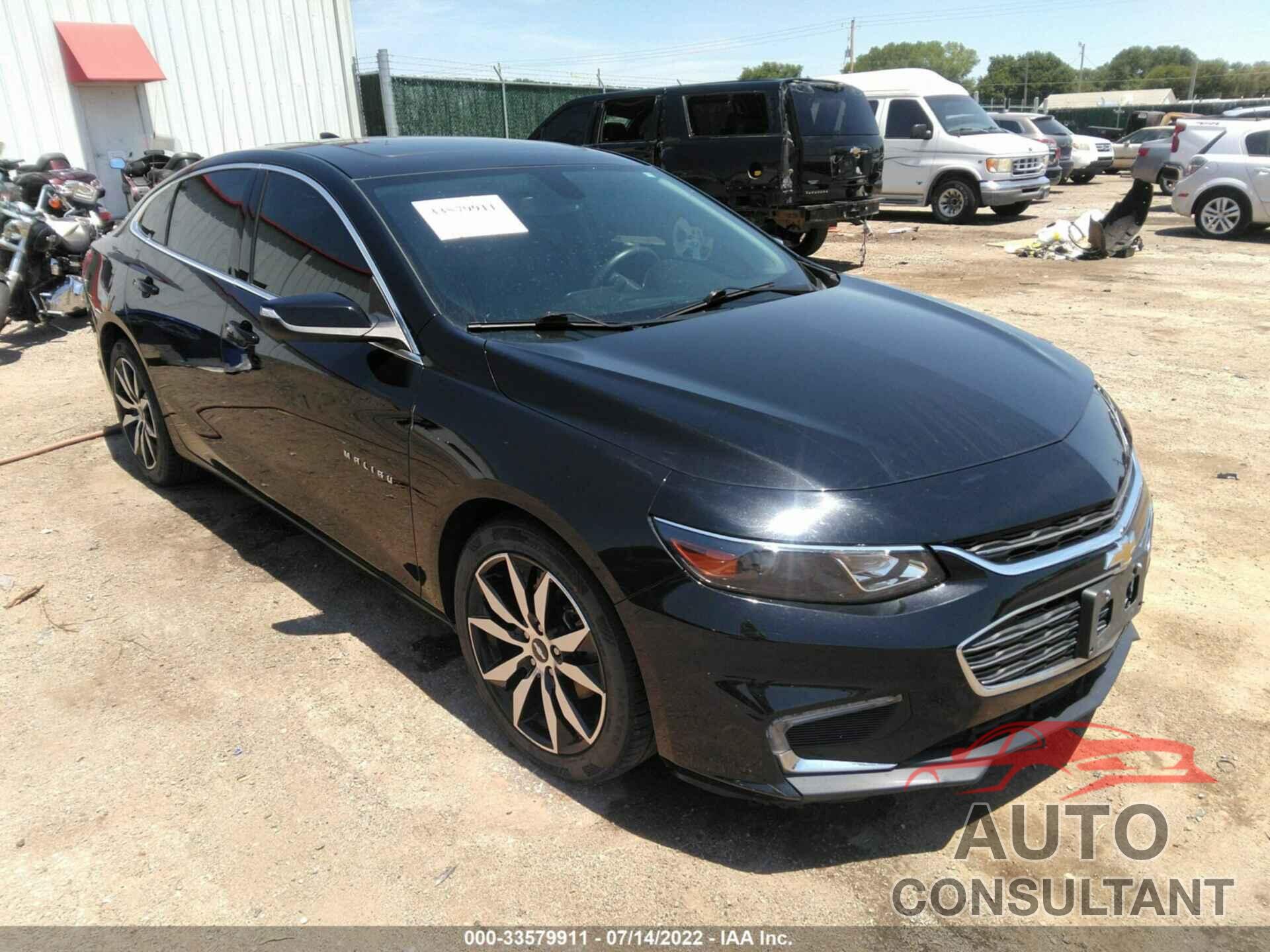 CHEVROLET MALIBU 2017 - 1G1ZE5STXHF203962