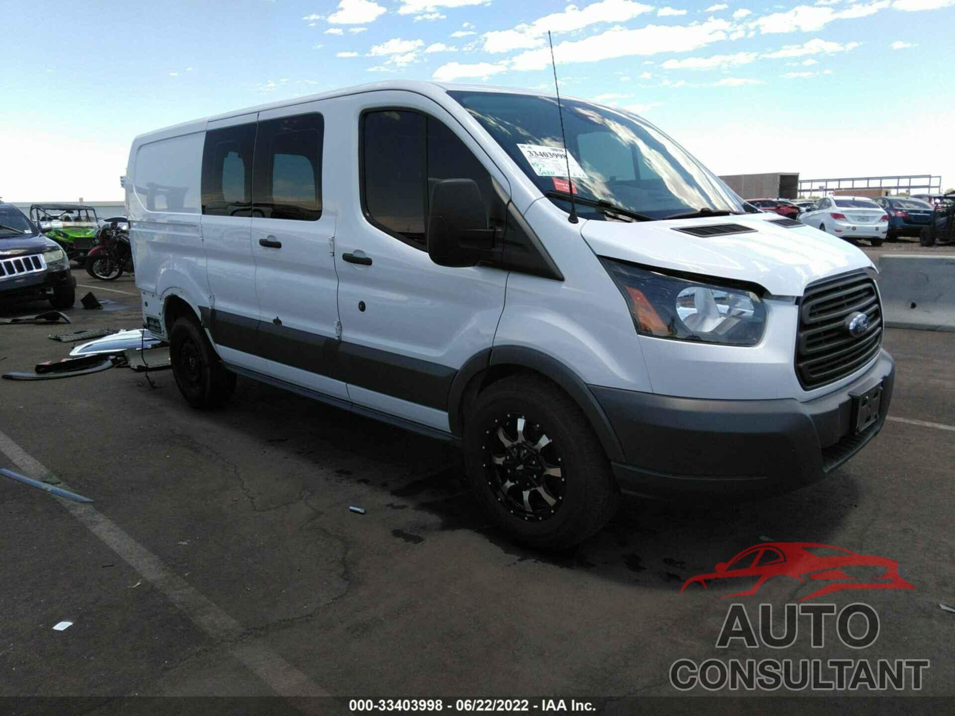 FORD TRANSIT VAN 2017 - 1FTYE1ZM3HKA27886