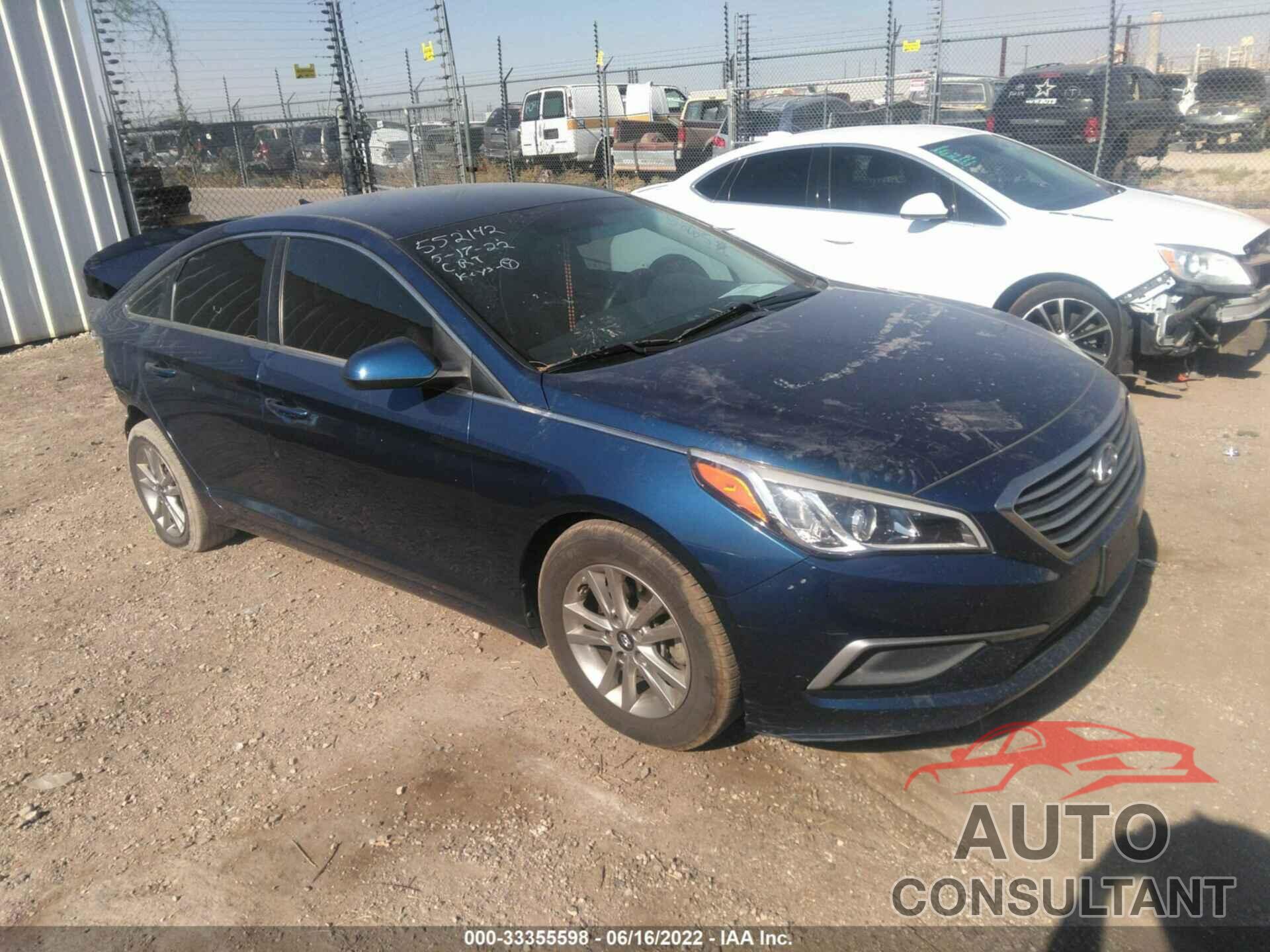 HYUNDAI SONATA 2017 - 5NPE24AF0HH542952
