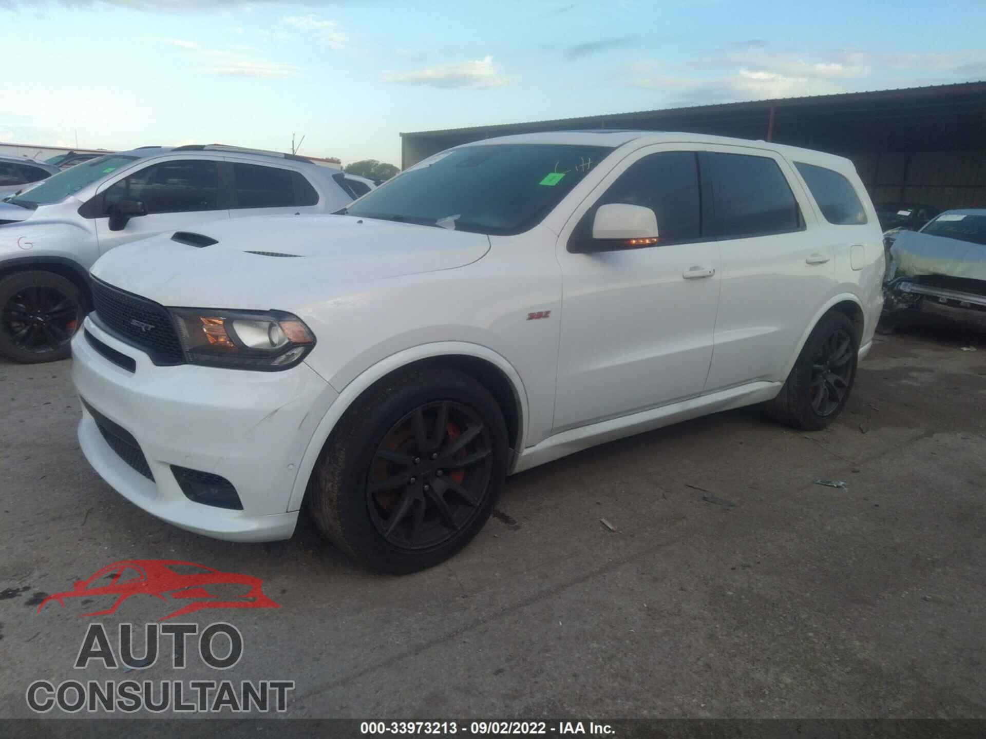 DODGE DURANGO 2018 - 1C4SDJGJ3JC186974