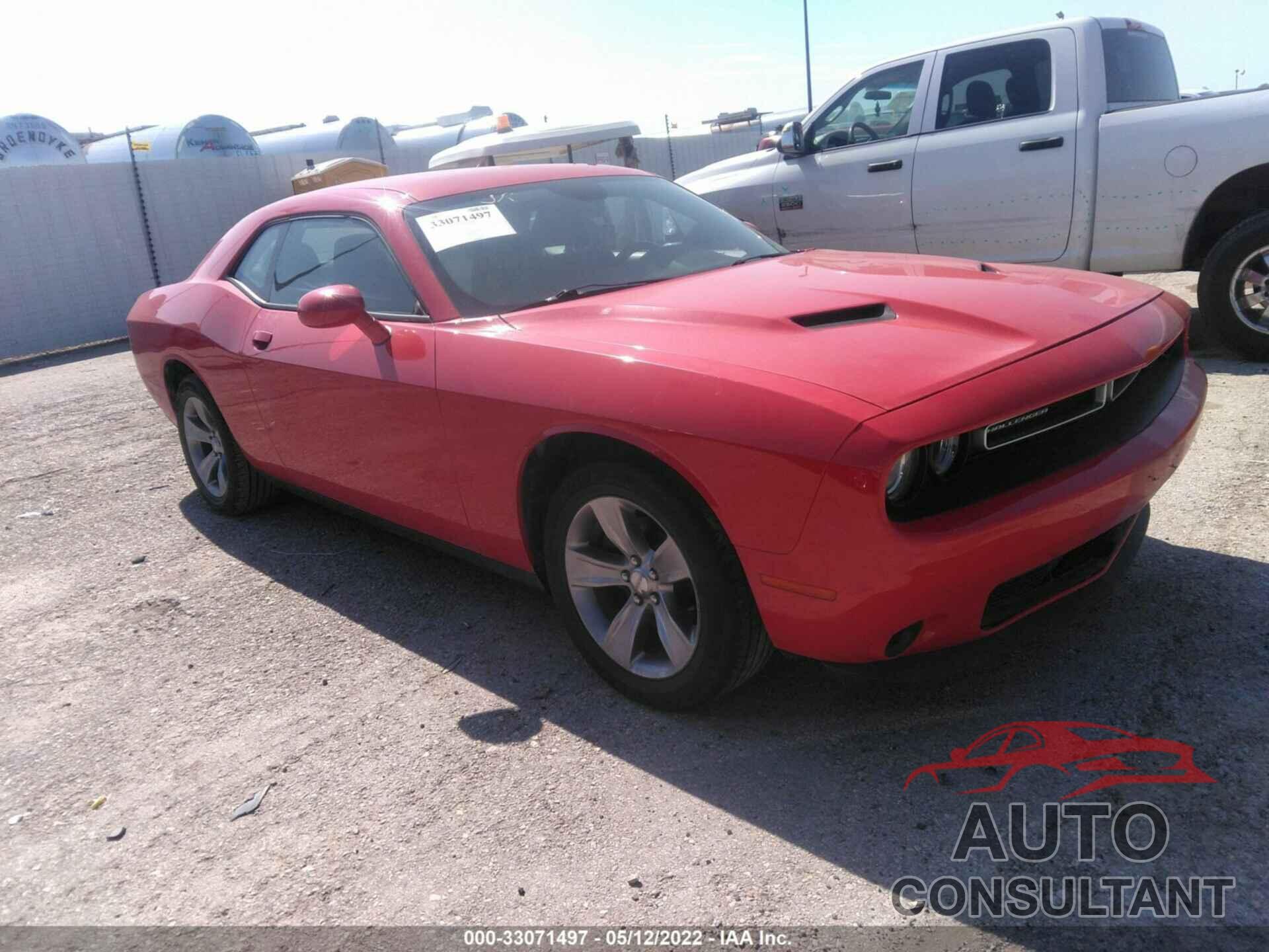 DODGE CHALLENGER 2016 - 2C3CDZAG6GH288702