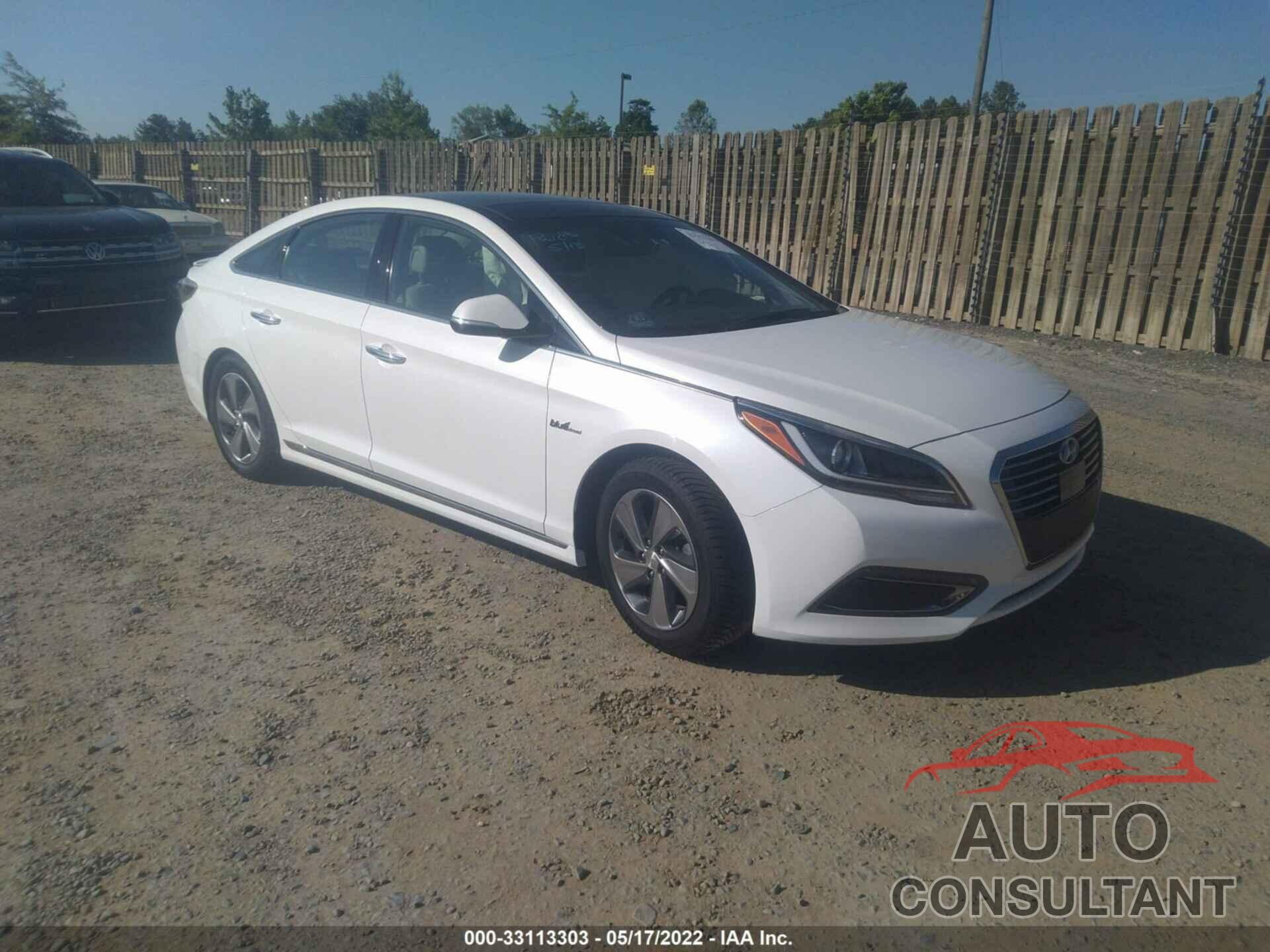 HYUNDAI SONATA HYBRID 2017 - KMHE34L13HA054547