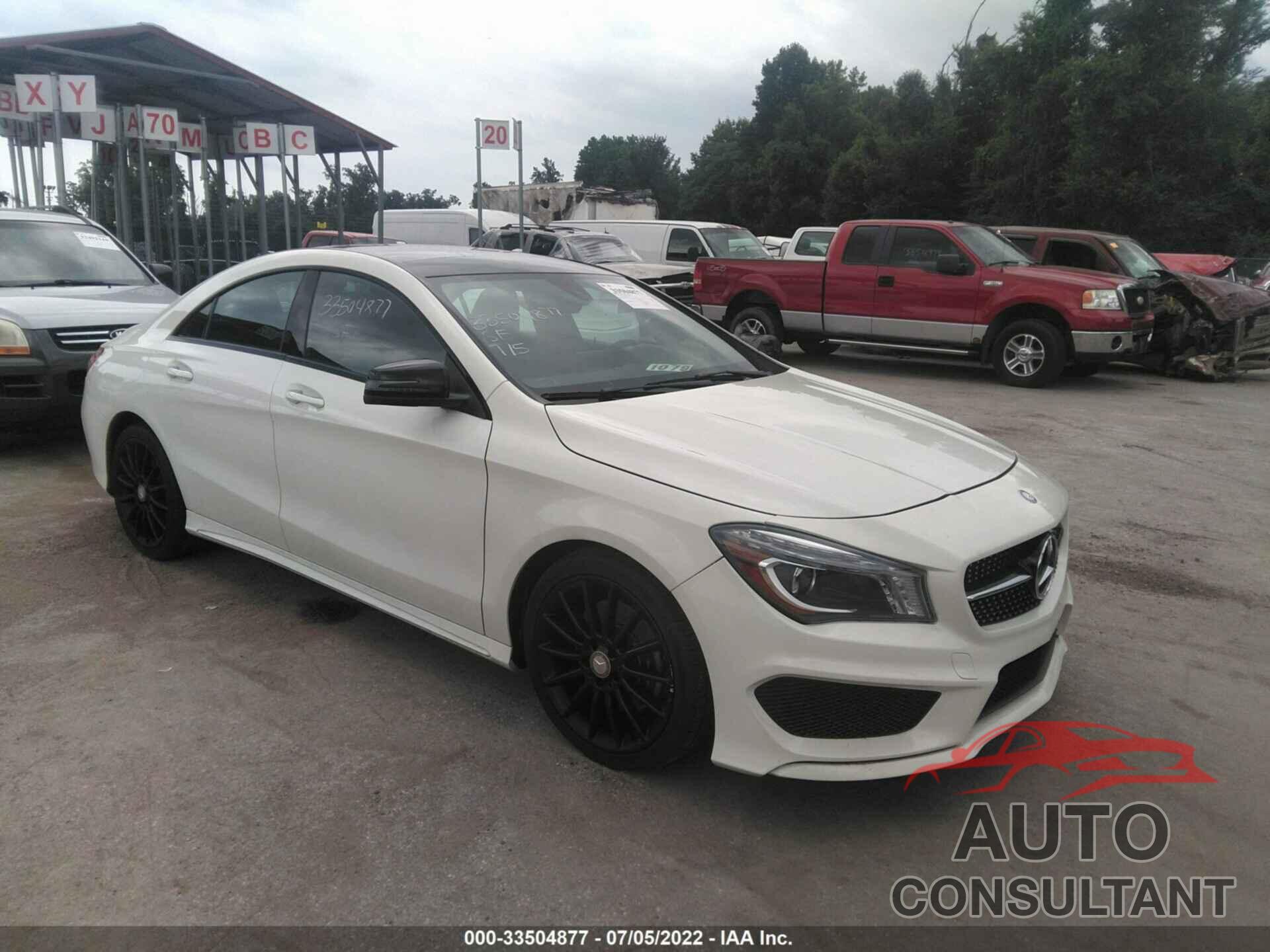 MERCEDES-BENZ CLA 250 2016 - WDDSJ4EB8GN348672