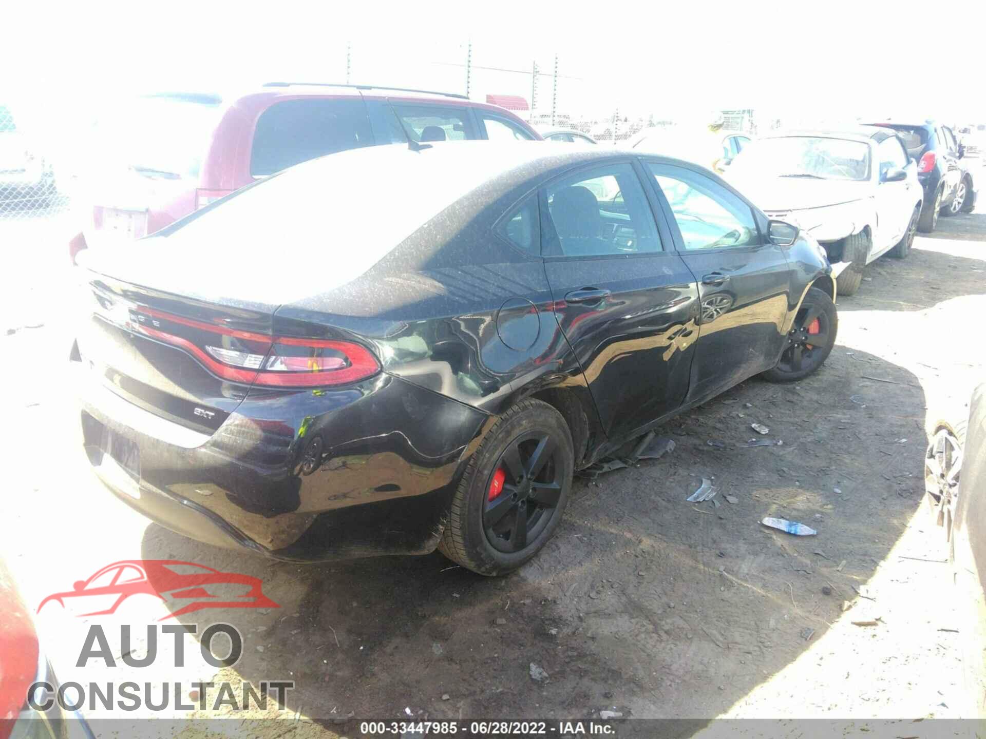 DODGE DART 2016 - 1C3CDFBB6GD661008