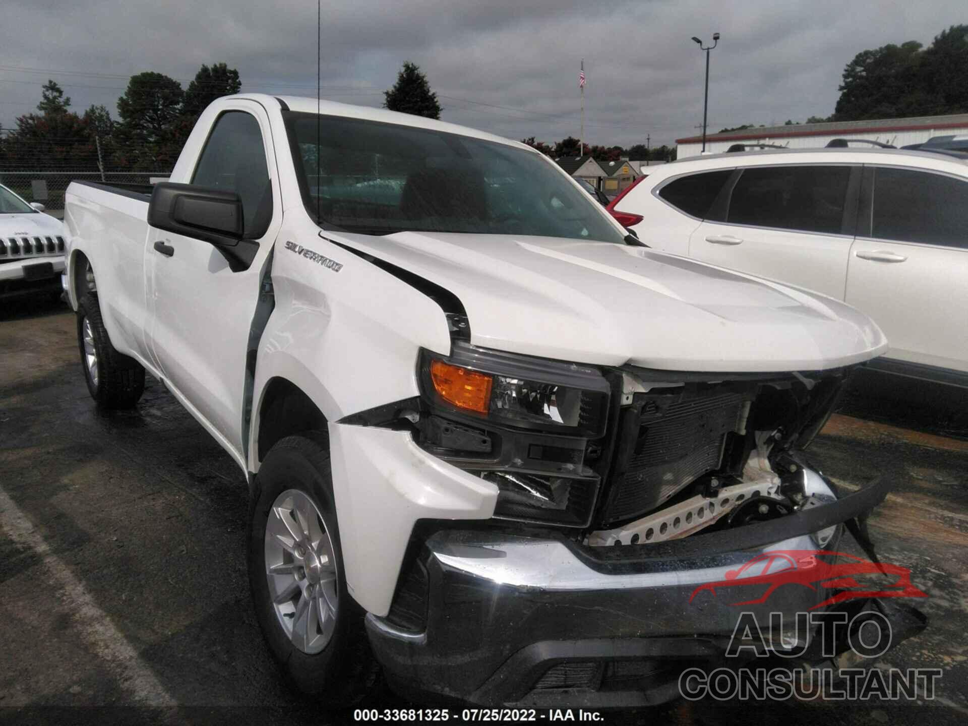 CHEVROLET SILVERADO 1500 2020 - 3GCNWAEF9LG262185