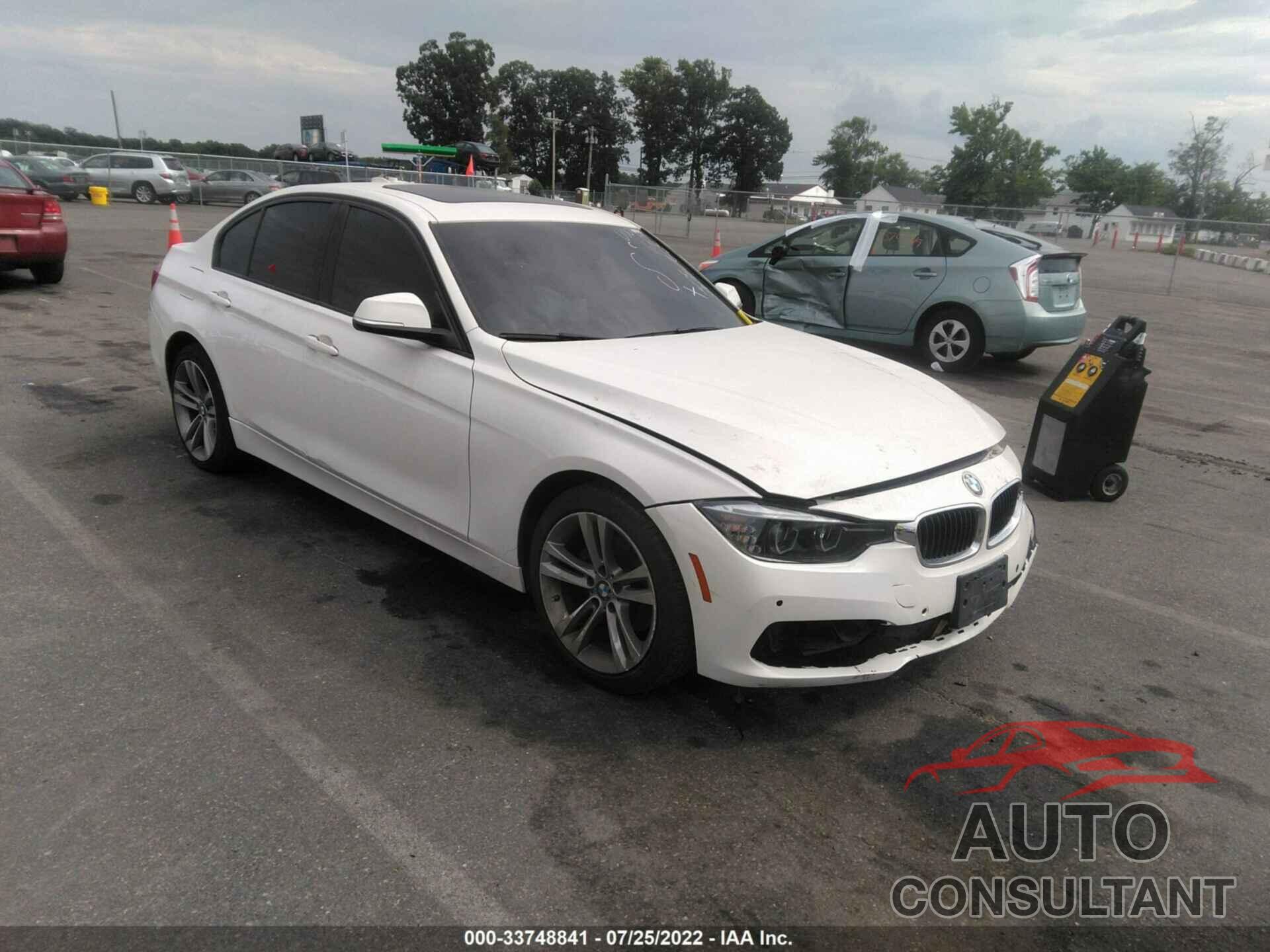 BMW 3 SERIES 2016 - WBA8E3G55GNU00959