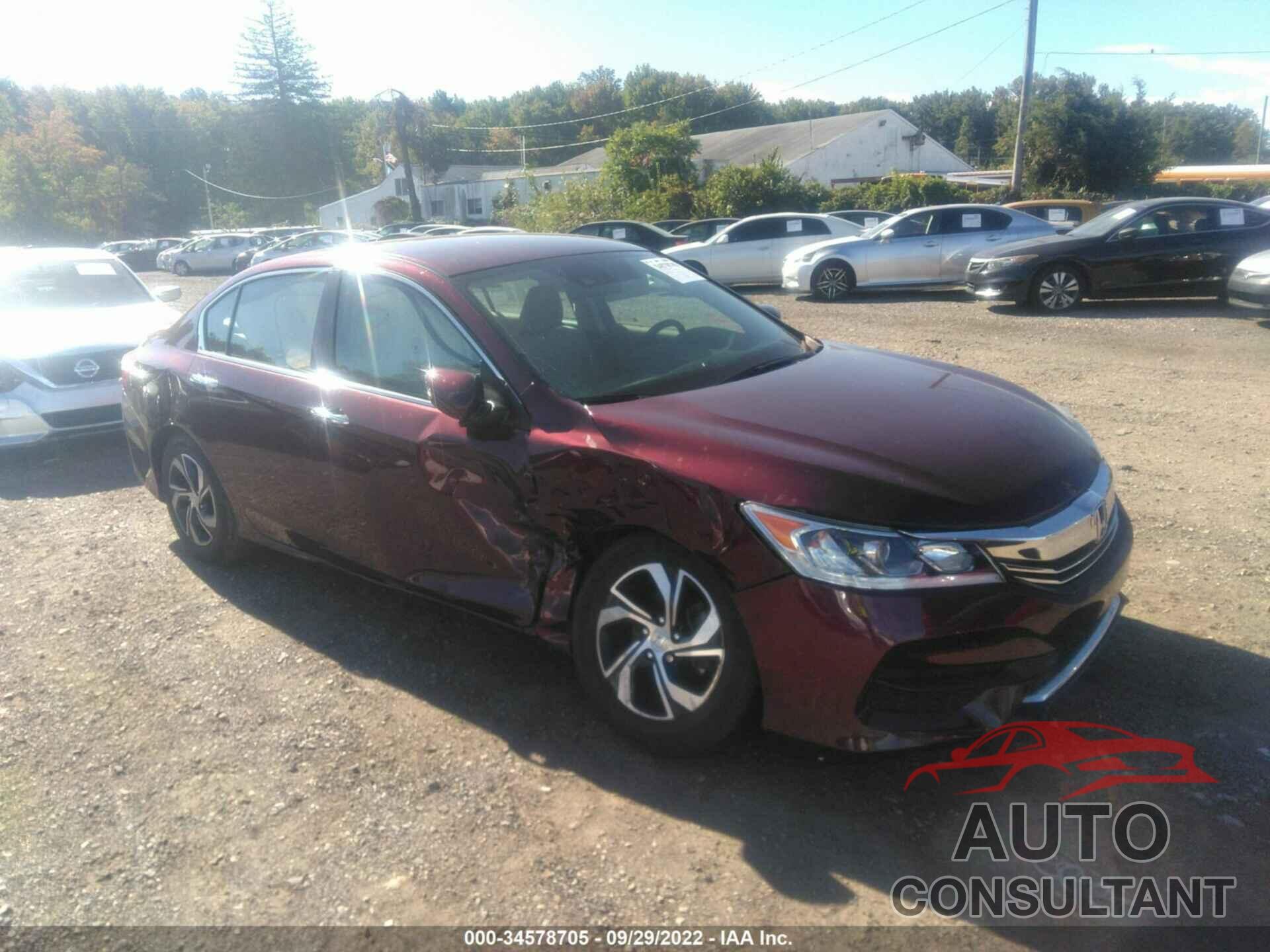 HONDA ACCORD SEDAN 2017 - 1HGCR2F48HA059698