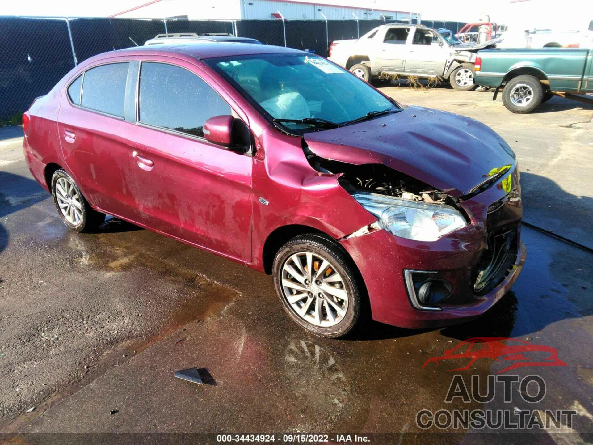 MITSUBISHI MIRAGE G4 2017 - ML32F4FJ7HHF16499