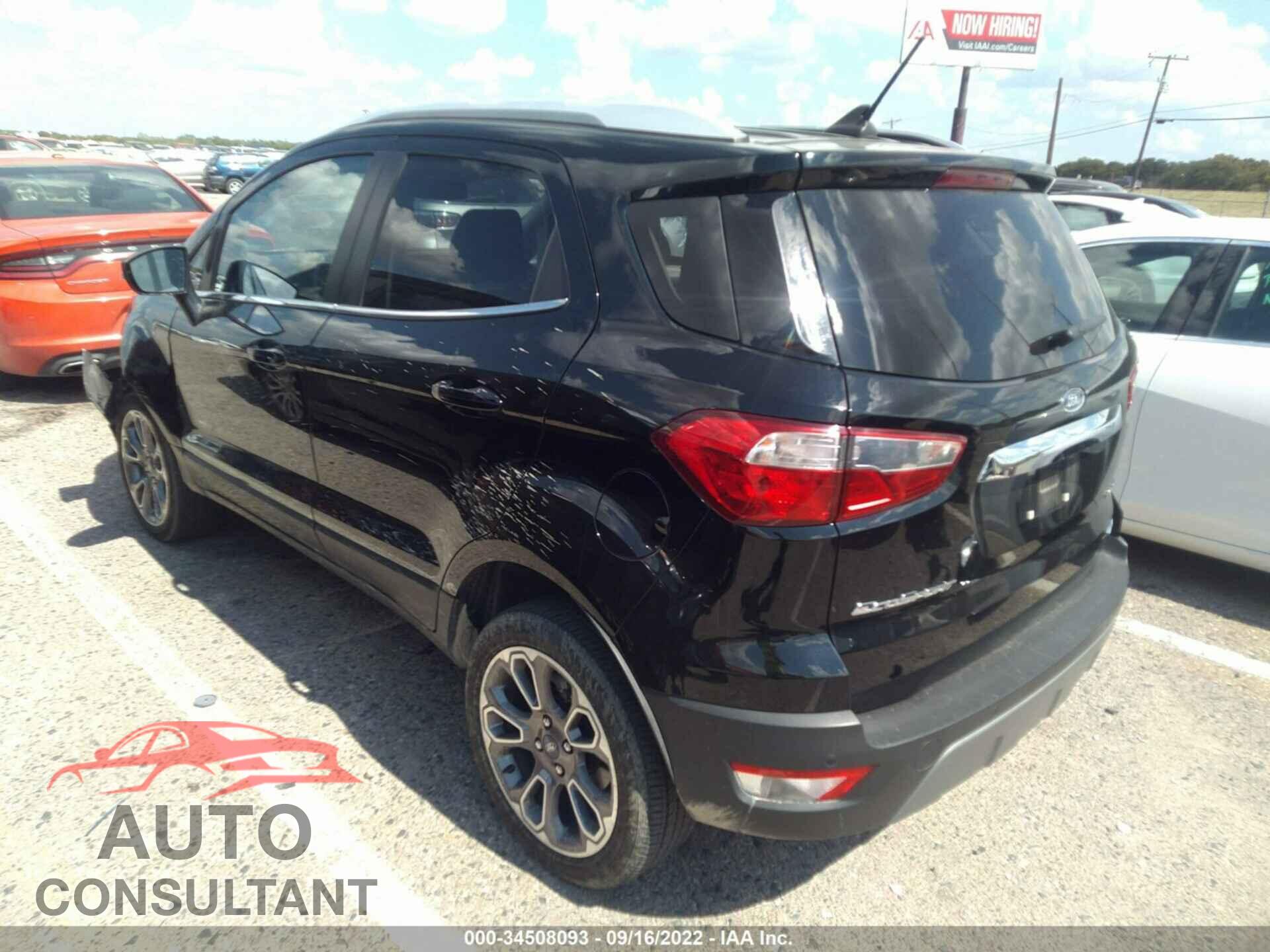 FORD ECOSPORT 2021 - MAJ6S3KL1MC401922